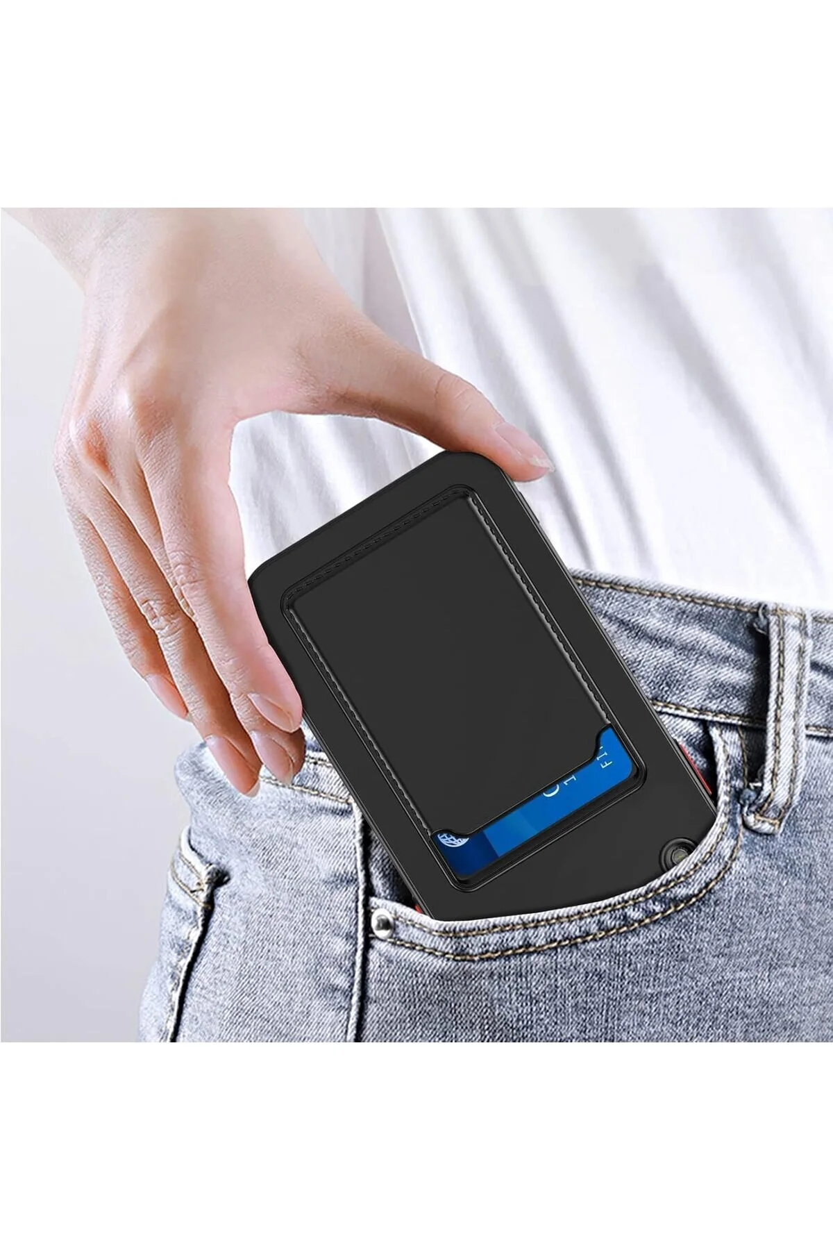 کاور و قاب روکش کارت ویزیت سیلیکونی نرم مخملی با دوربین محافظ SAMSUNG GALAXY A22 سازگار جای کیپ‌جی‌اس‌ام Kipgsm
