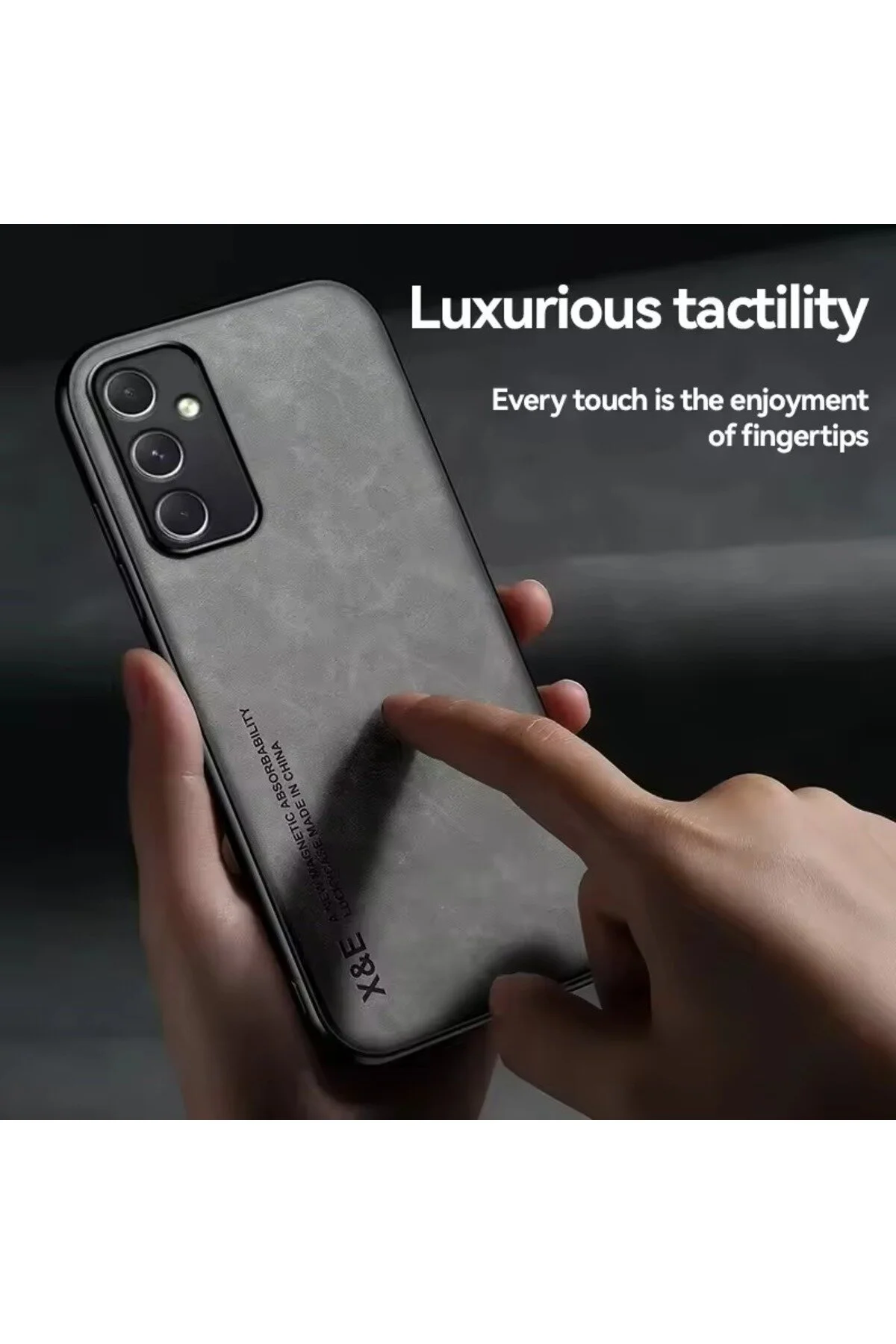 کاور و قاب کیف ضد لغزش TPU فوق نازک چرم جیر پلی اورتان برای SAMSUNG GALAXY A36 سازگار Alstrap