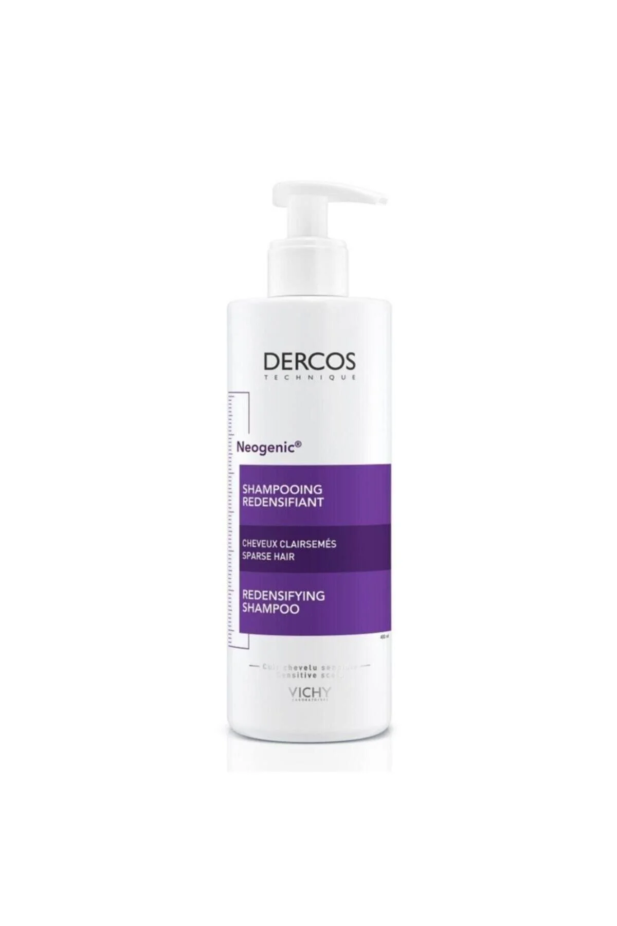 شامپو DERCOS NEOGIC INCE و ضعف برای شفابخشی مو در برابر خانواده مومپوان 400 میل ویشی Vichy