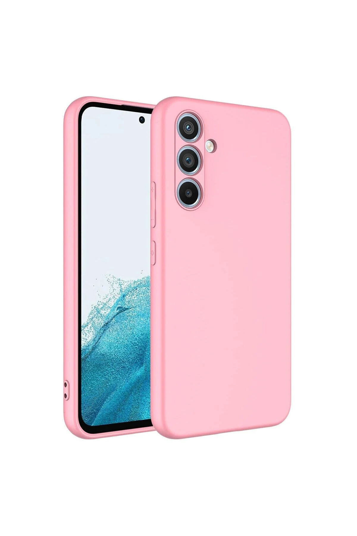 کاور و قاب سازگار برای گوشی موبایل SAMSUNG GALAXY A24 VELVET LAUNCH جلد نرم رنگارنگ سیلیکونی Israh