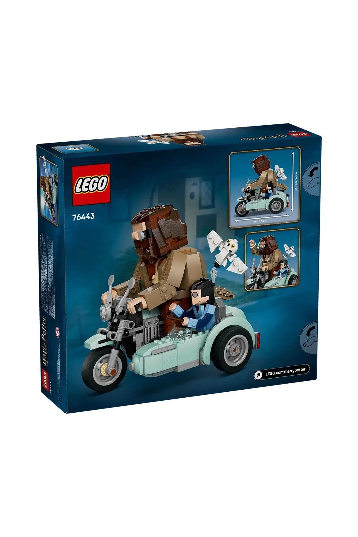 لگو و اسباب بازی های ساخت محور 76443 LEGO HARRY POTTER HAGRID MOTORCYCLE 617 قطعه 9 سن Genel Markalar