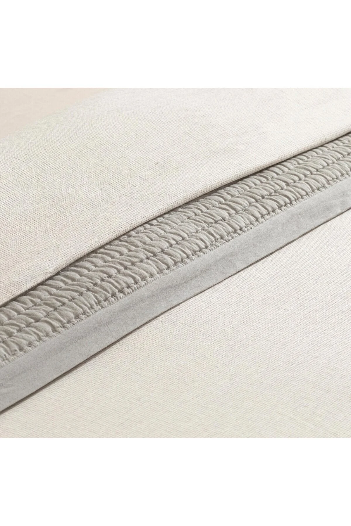 کاور لحاف دو نفره COVER MATTIA DUVET DOUBLE 200X220 سانتی متر سفید خاکستری Chakra