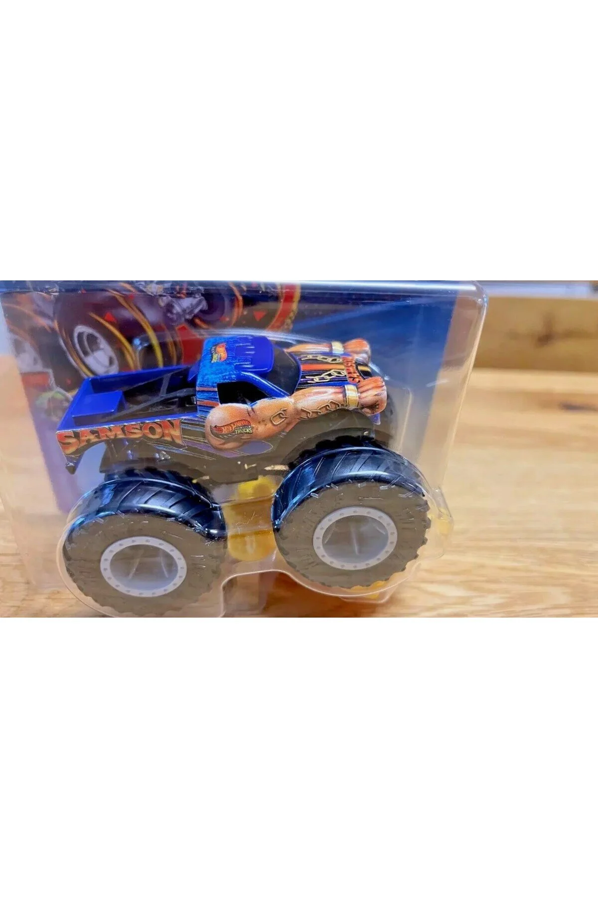 ماشین اسباب بازی کامیون های هیولا جم سامسون 1:64 2025 نادر هات ویلز HOT WHEELS