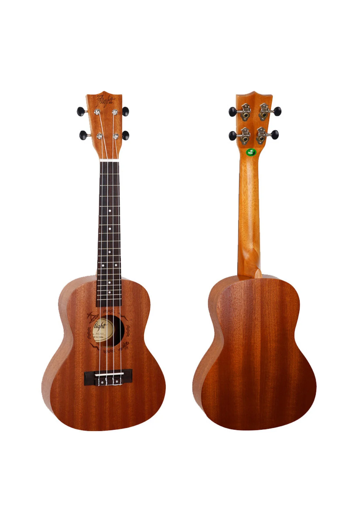 اوکلله کنسرت پرواز NUC310 UKULELE | بدن چوب ماهون با کیفیت بالا بند گردن کیس و هدیه پنا PUKA