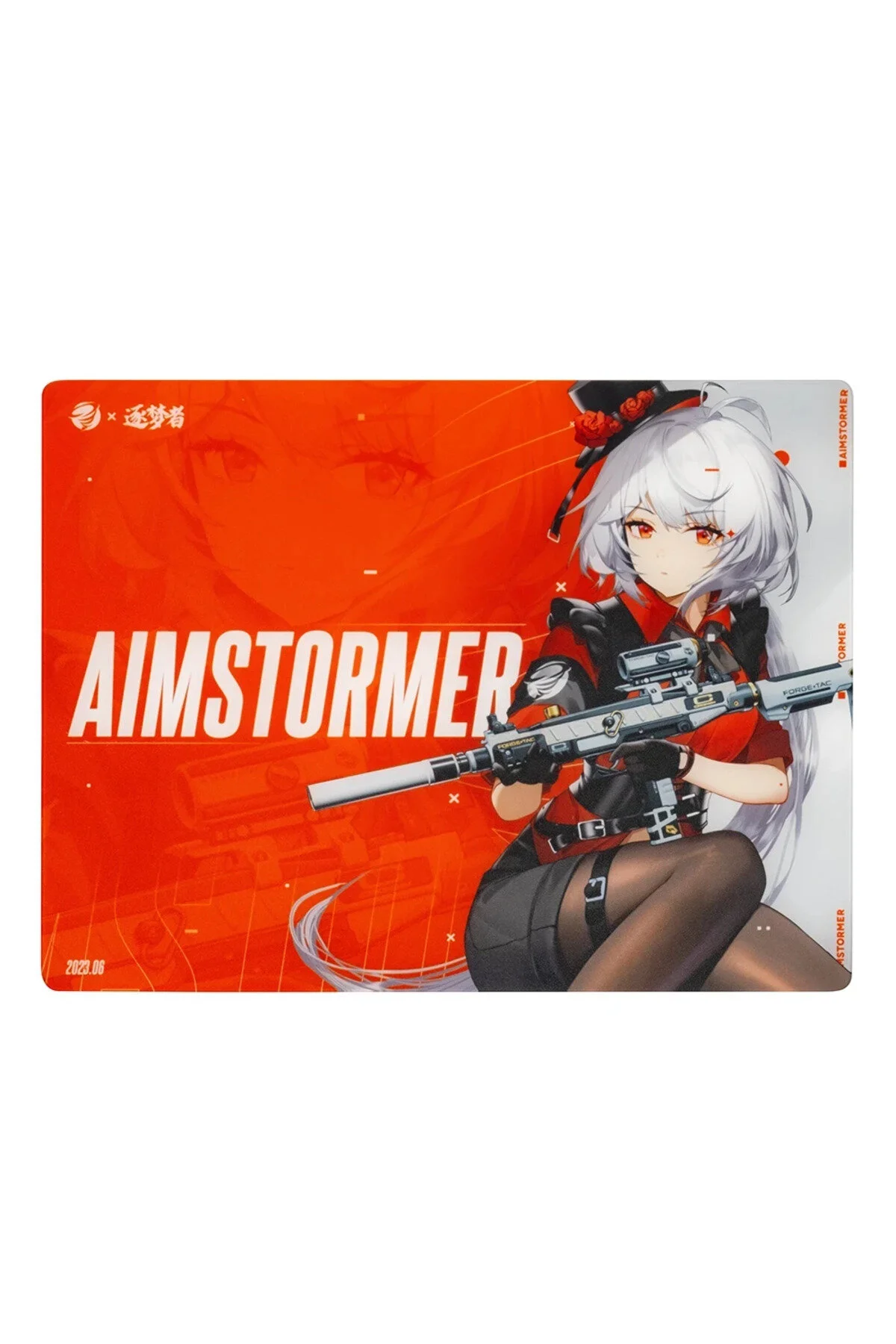 ماوس پد AIM STORMER FLOAT MOUSEPAD RED Dream Gamer