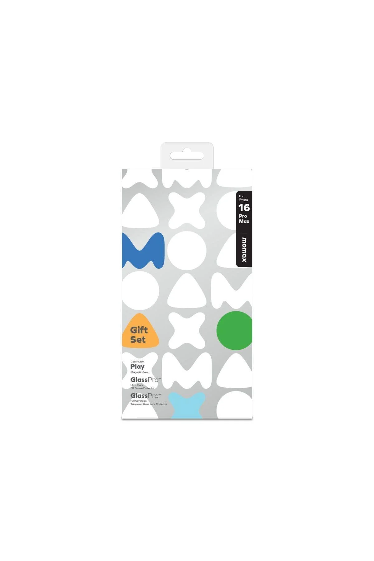 کاور و قاب مجموعه بسته محافظ IPHONE 16 PRO MAX PROTECTON + Momax