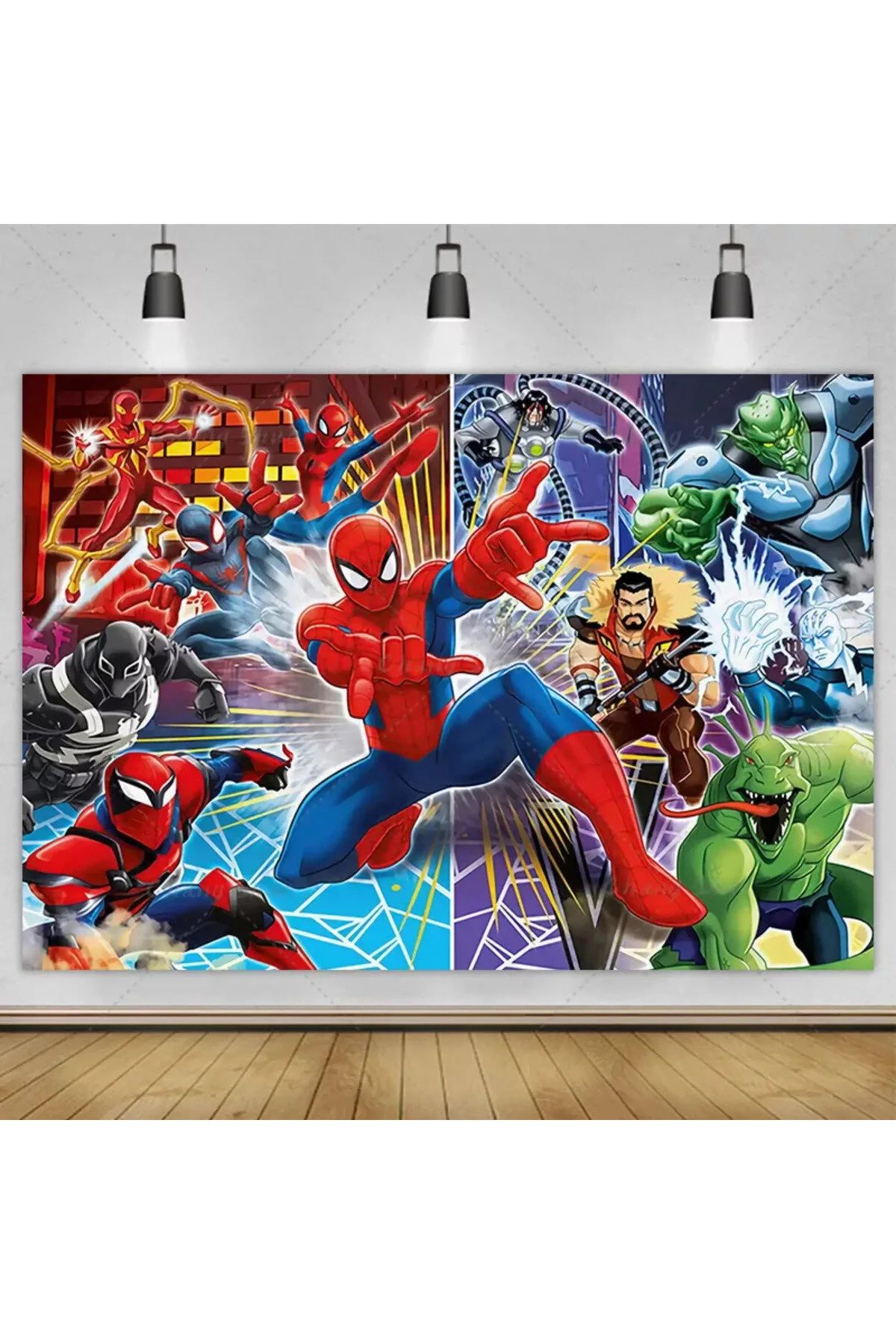 لوازم جانبی دوربین و عکس پس زمینه 150X200 تولد السا مارول مرد عنکبوتی باربی مهمانی Nişantaşı Grup