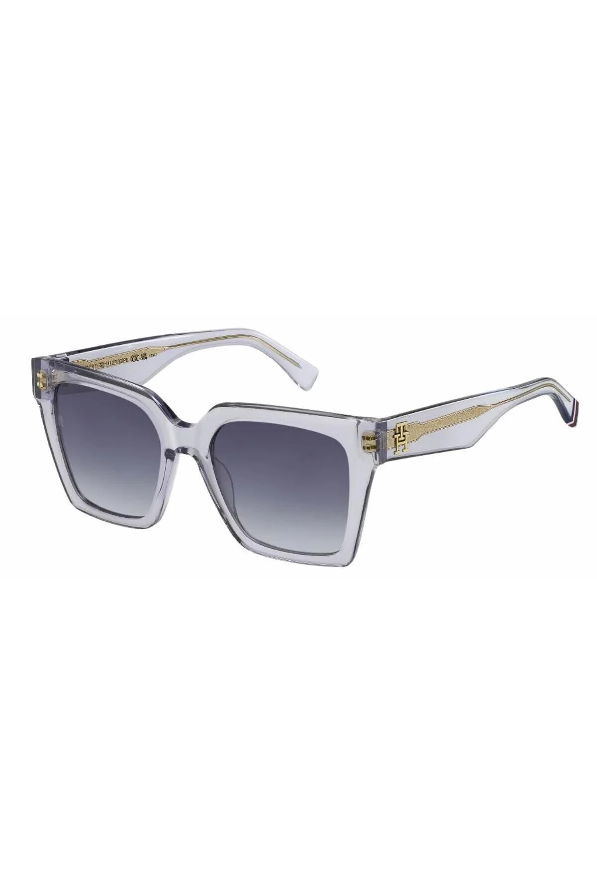 عینک آفتابی خاکستری زنانه 2100 S KB7 53 Tommy Hilfiger