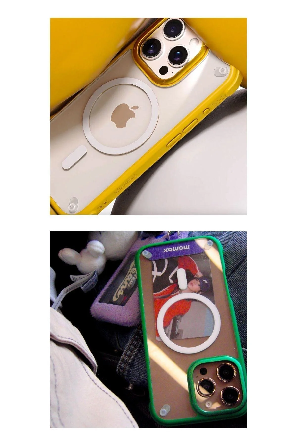 کاور و قاب AIR CASEFORM MAGNETIC CASE IPHONE 16 PRO طلایی Momax