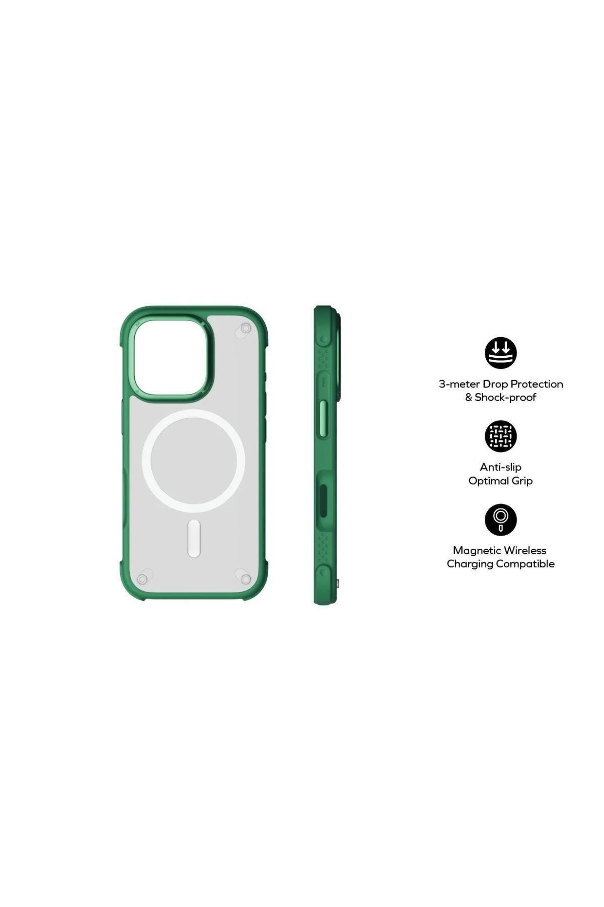 کاور و قاب AIR CASEFORM MAGNETIC CASE IPHONE 16 PRO طلایی Momax