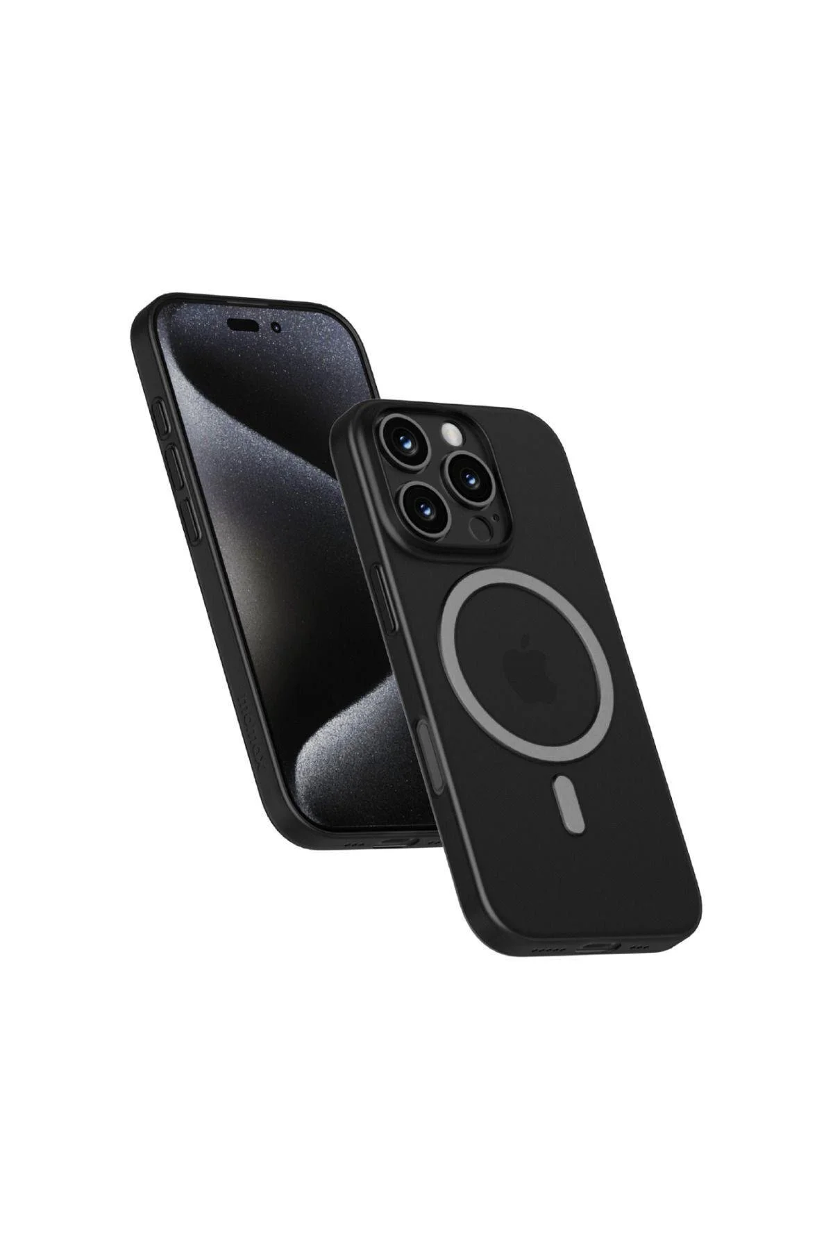کاور و قاب LITE CASEFORM MAGNETIC CASE IPHONE 16 PRO شفاف مشکی Momax