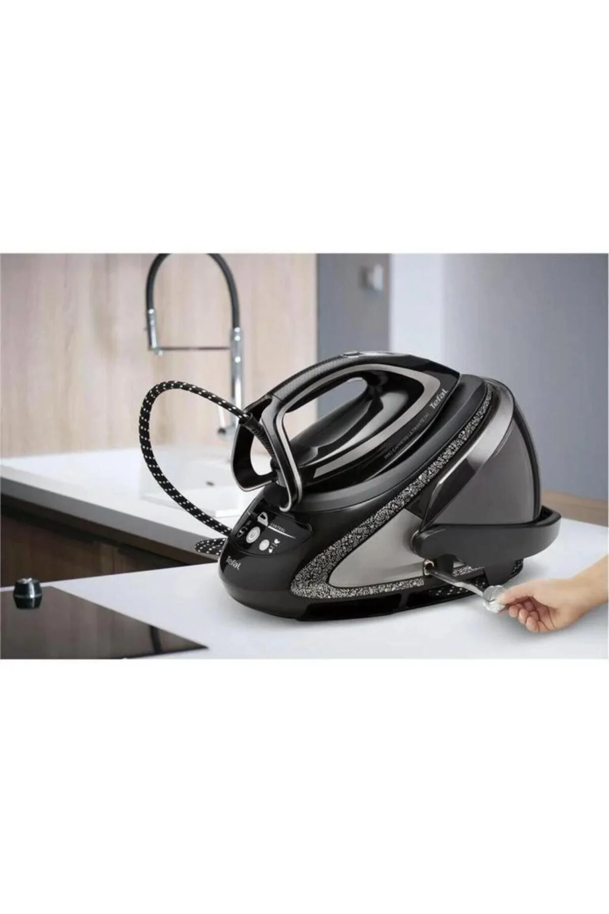 اتو بخار PRO EXPRESS ULTIMATE CARE سری جدید تولید کننده ULTRA PREMIUM 8 بار زیره مخصوص اورجینال TEFAL