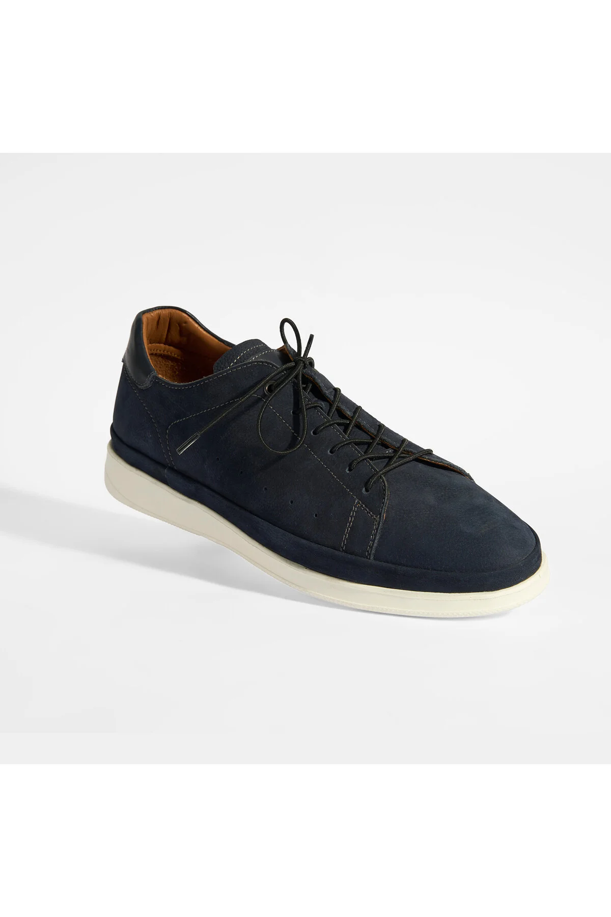 کفش مردانه بند دار چرمی ROBERTY NAVY BLUE MEN دسا Desa
