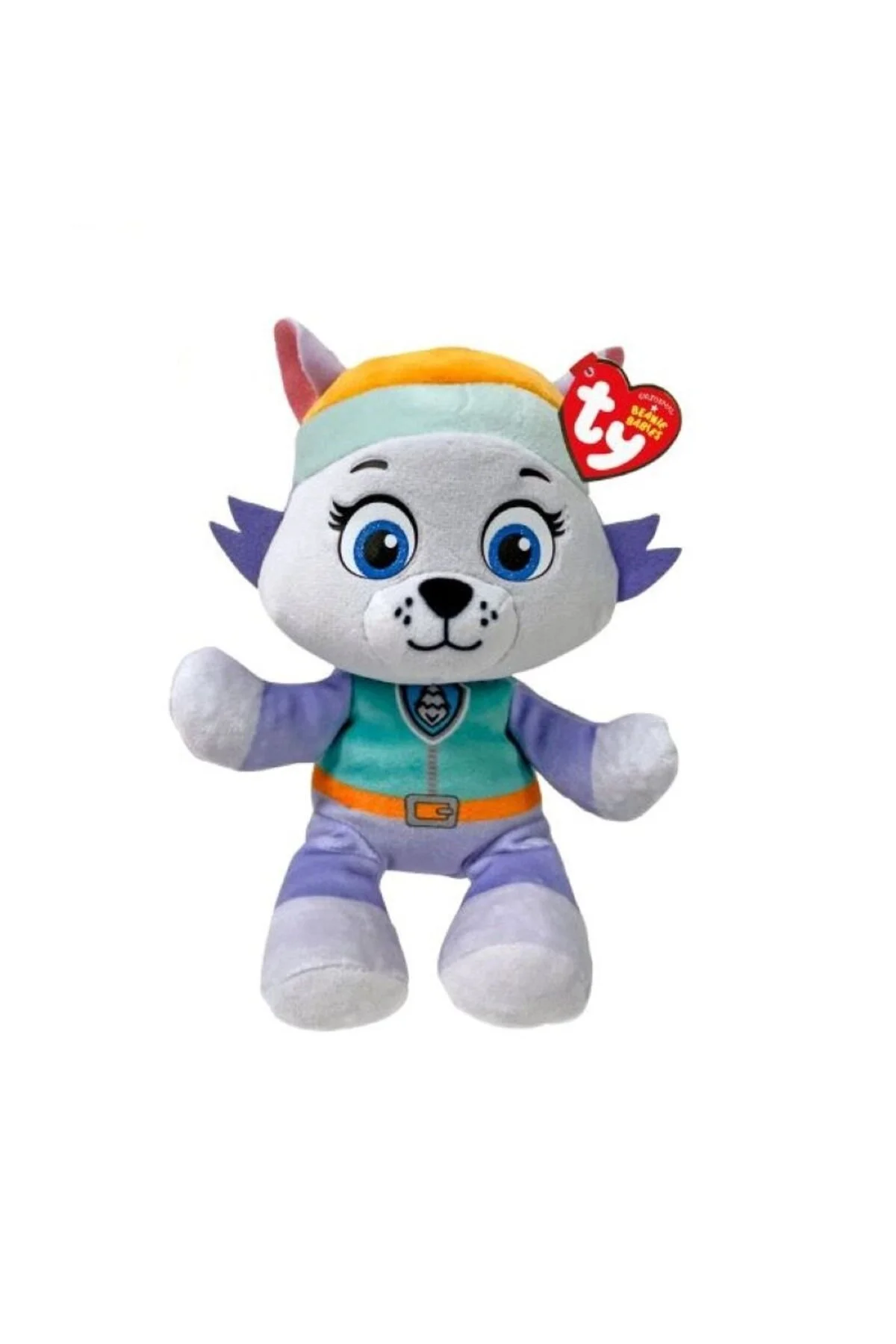 اسباب بازی های پشمی اورست سیبری هاسکی پاترول دارای مجوز 20 سانتی متر TY Beanie Boos