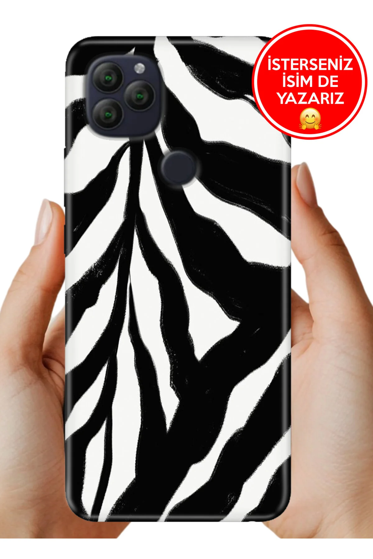 کاور و قاب GM 22 سیلیکون چاپی طرح دار 22S با محافظ دوربین MYZEBRA General Mobile