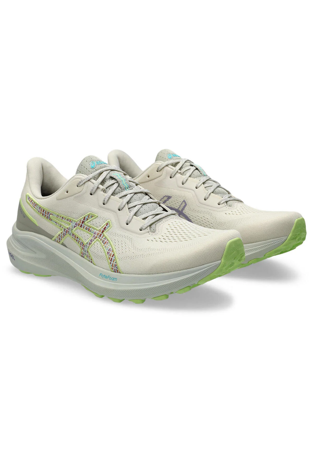 کفش ورزشی و سبز مردانه GT 1000 13 TR در حال رانینگ 1011C043 300 آسیکس Asics