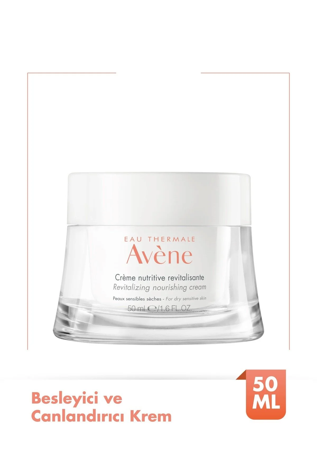 کرم صورت نگهداری از بازسازی پوست برای همه انواع 50 میل Avene