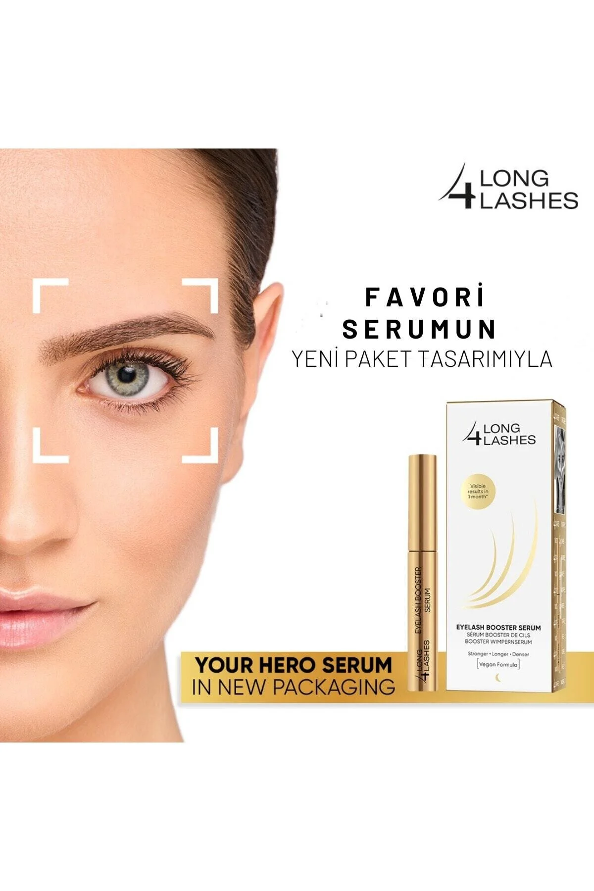 سرم ابرو و مژه پسوند FX5 اورجینال Long4lashes