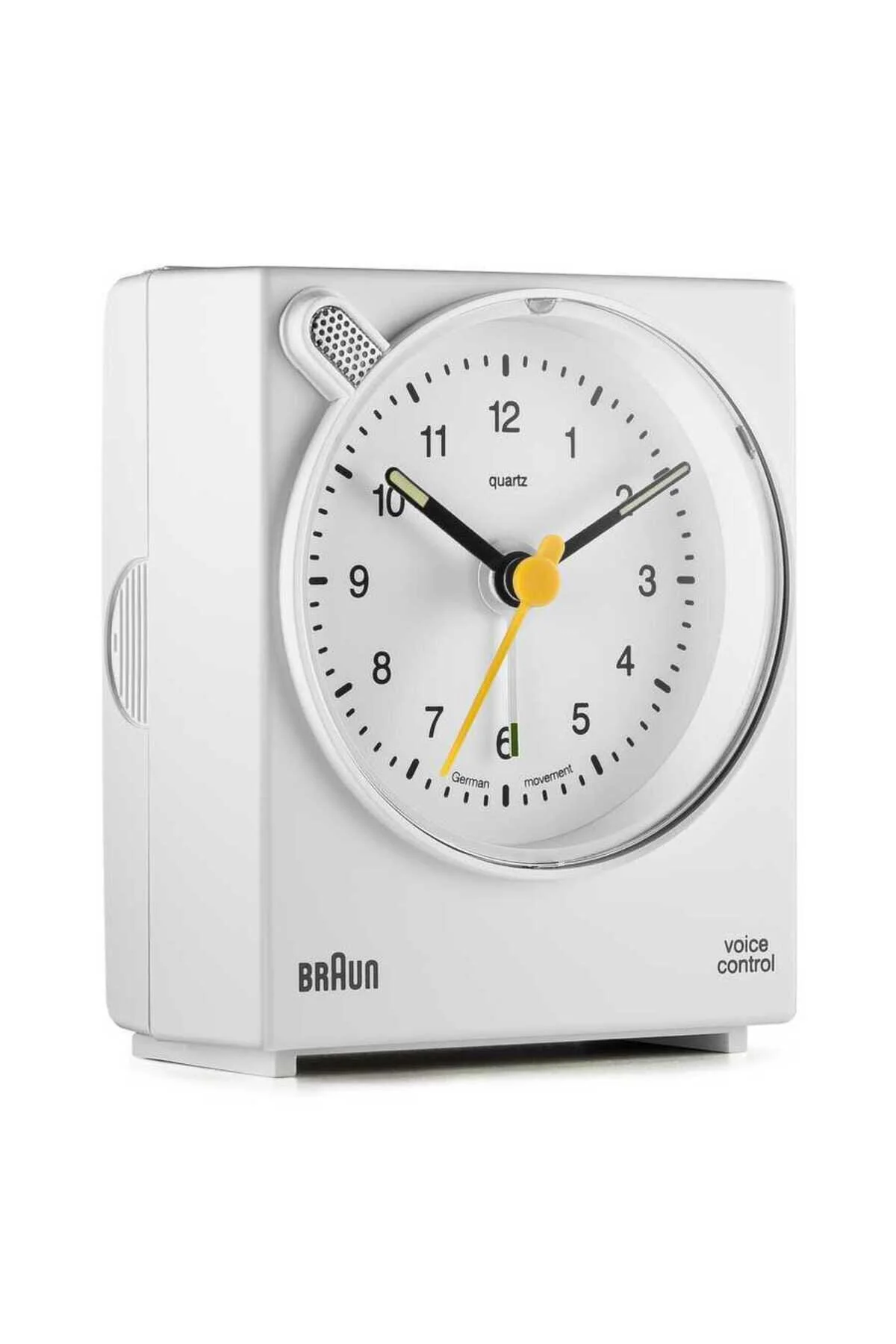 ساعت رومیزی جدول BNC004WHWH با رنگ زنگ هشدار براون Braun