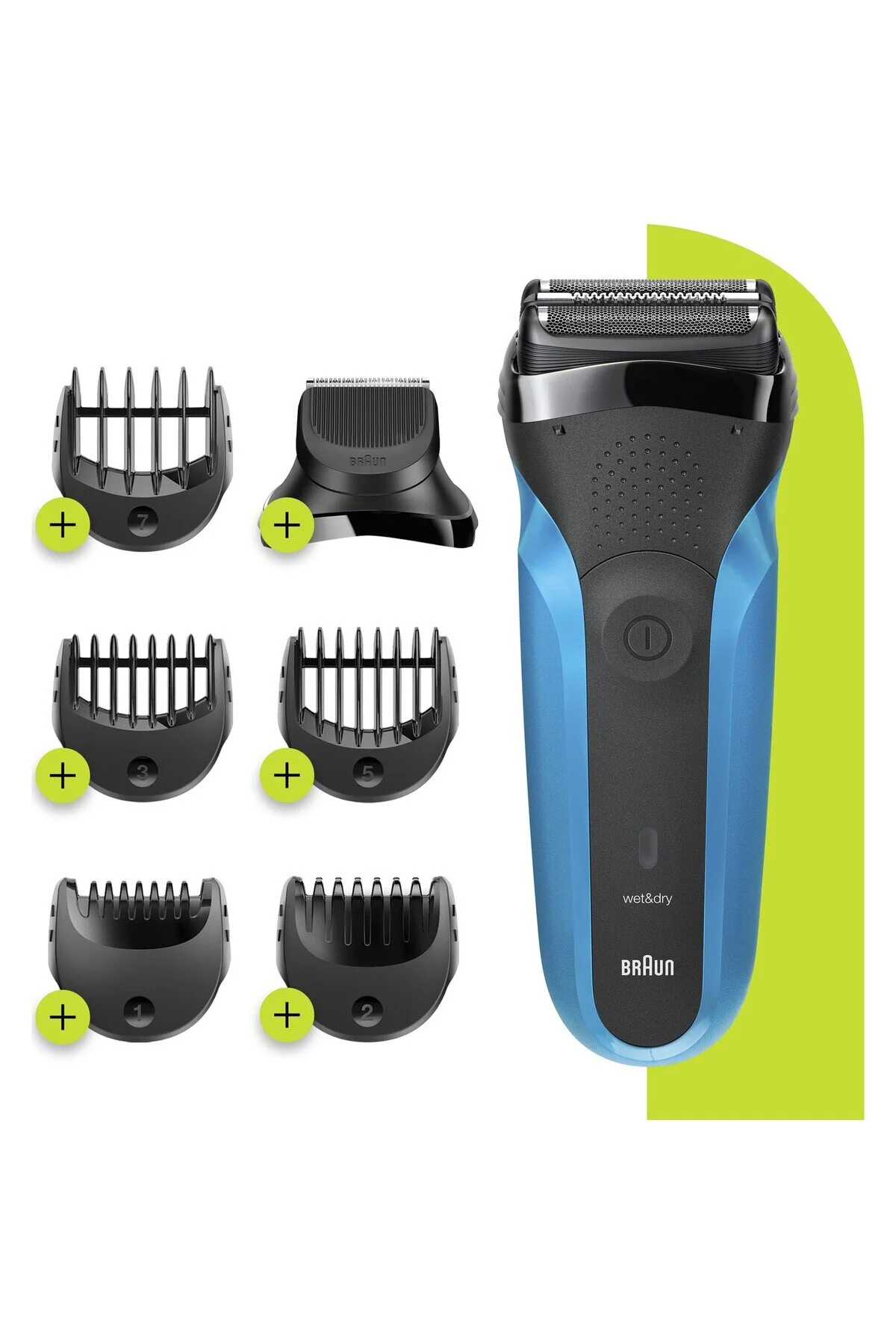 ماشین اصلاح سری 3 310 BT BLUE براون اورجینال Braun