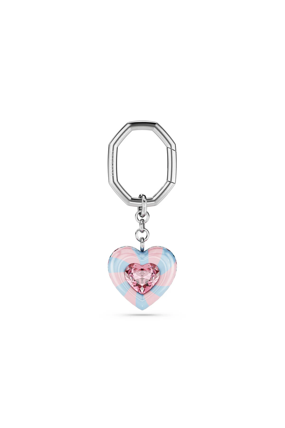 جلیقه کلید کلیدی دالیس برش قلب رنگ آمیزی روکش رودیوم سواروسکی اورجینال Swarovski