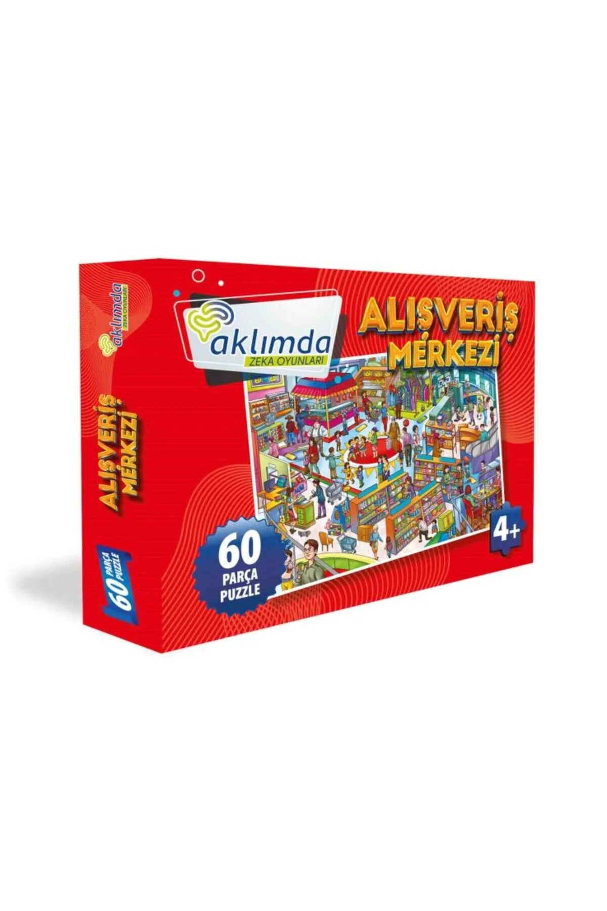پازل مرکز خرید 60 قطعه از ترکیه AKLIMDA ZEKA OYUNLARI