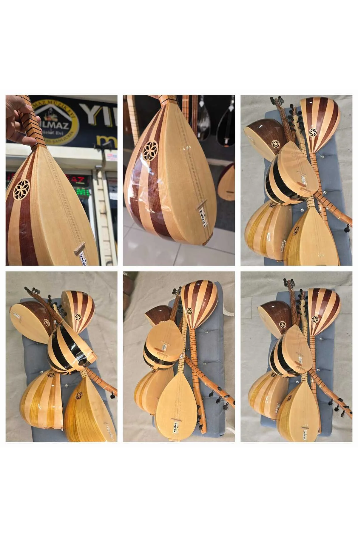 باغلاما ساز CURA SAS 23 PERDILLI ̇ 26 CM CURU SAZ YILMAZ MÜZİK EVİ