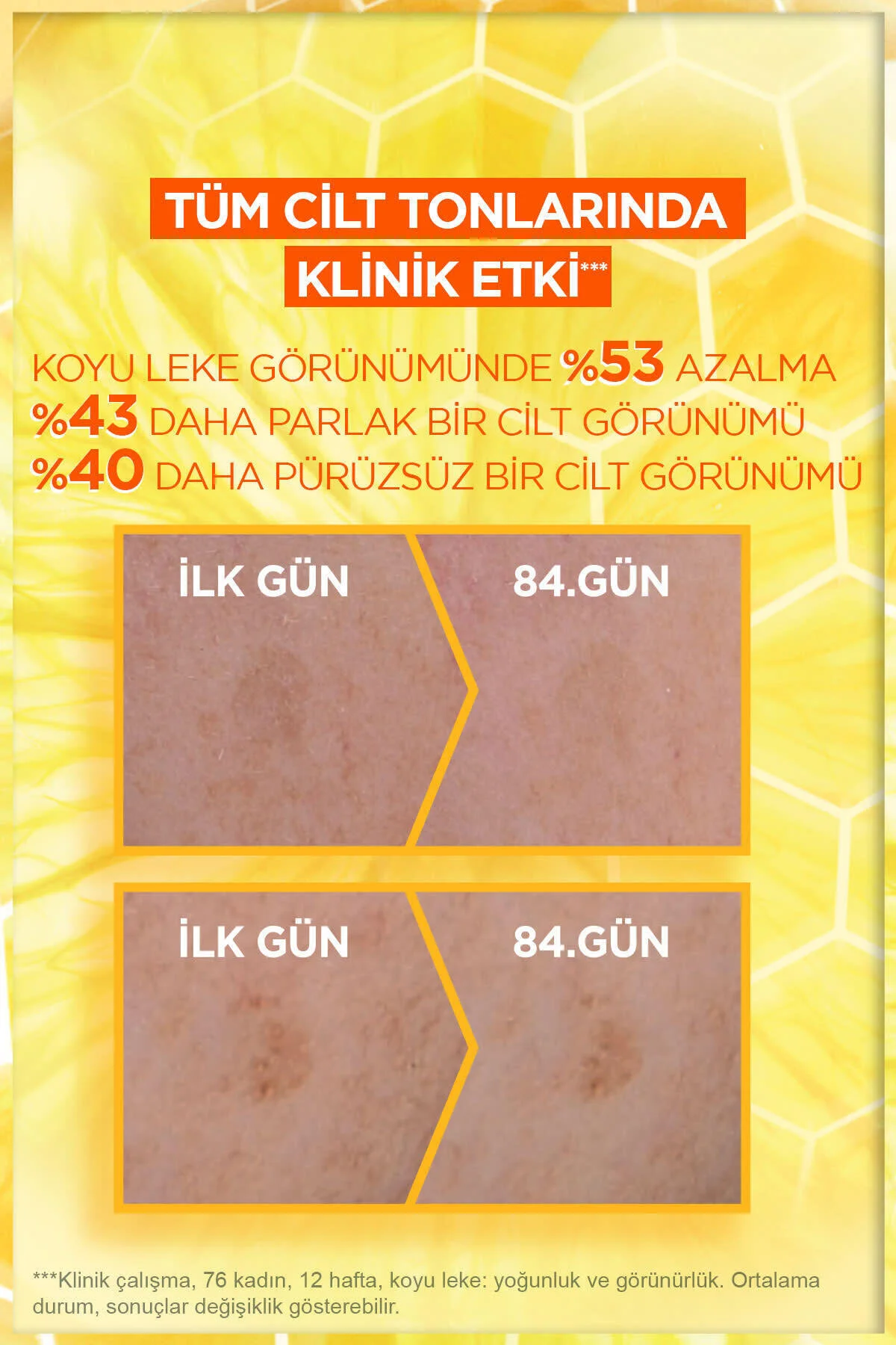 Garnier ضد آفتاب روزانه حفاظت شده از UV با بافت نامرئی حاوی ویتامین C SPF50 40 میلی لیتر