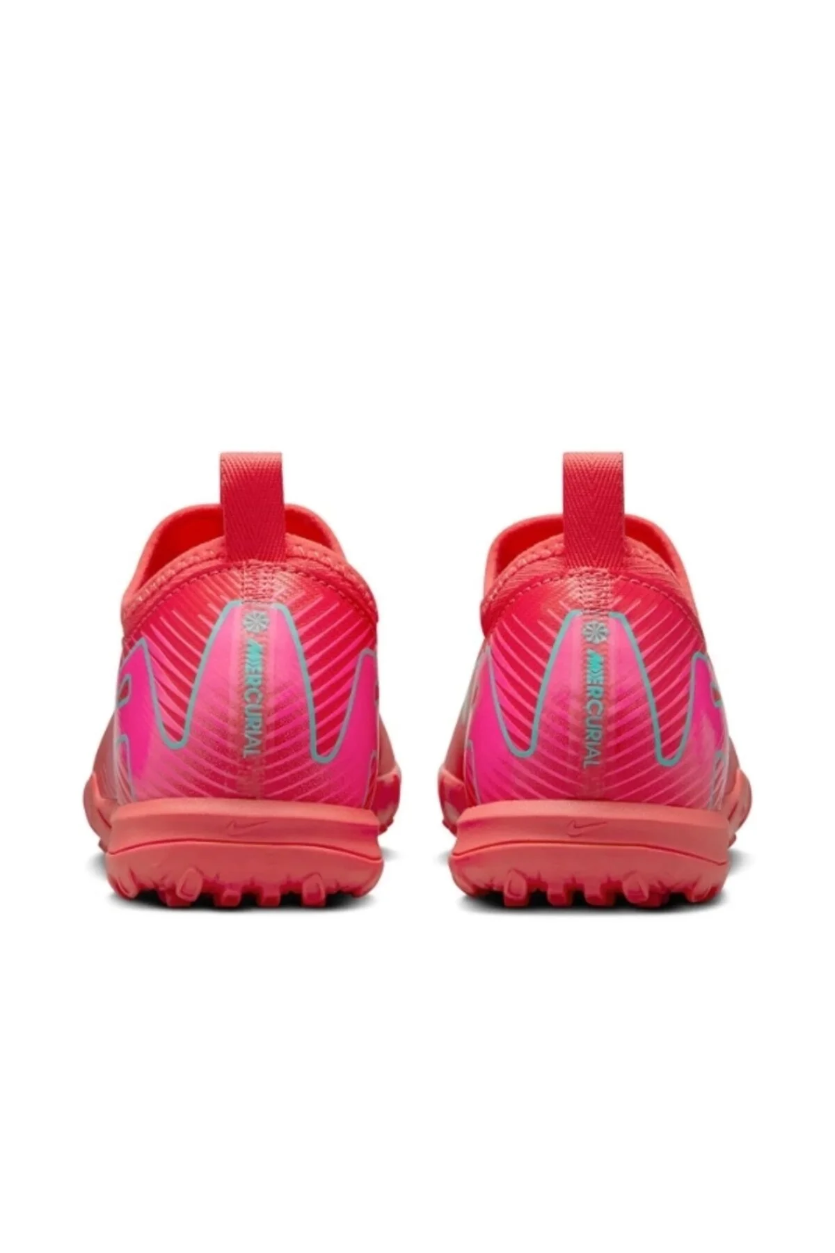 کفش چمن مصنوعی داخلی مردانه و زنانه جونیور MERCURIAL VEAPOR 16 آکادمی TF های فرش جوان قرمز نایک Nike