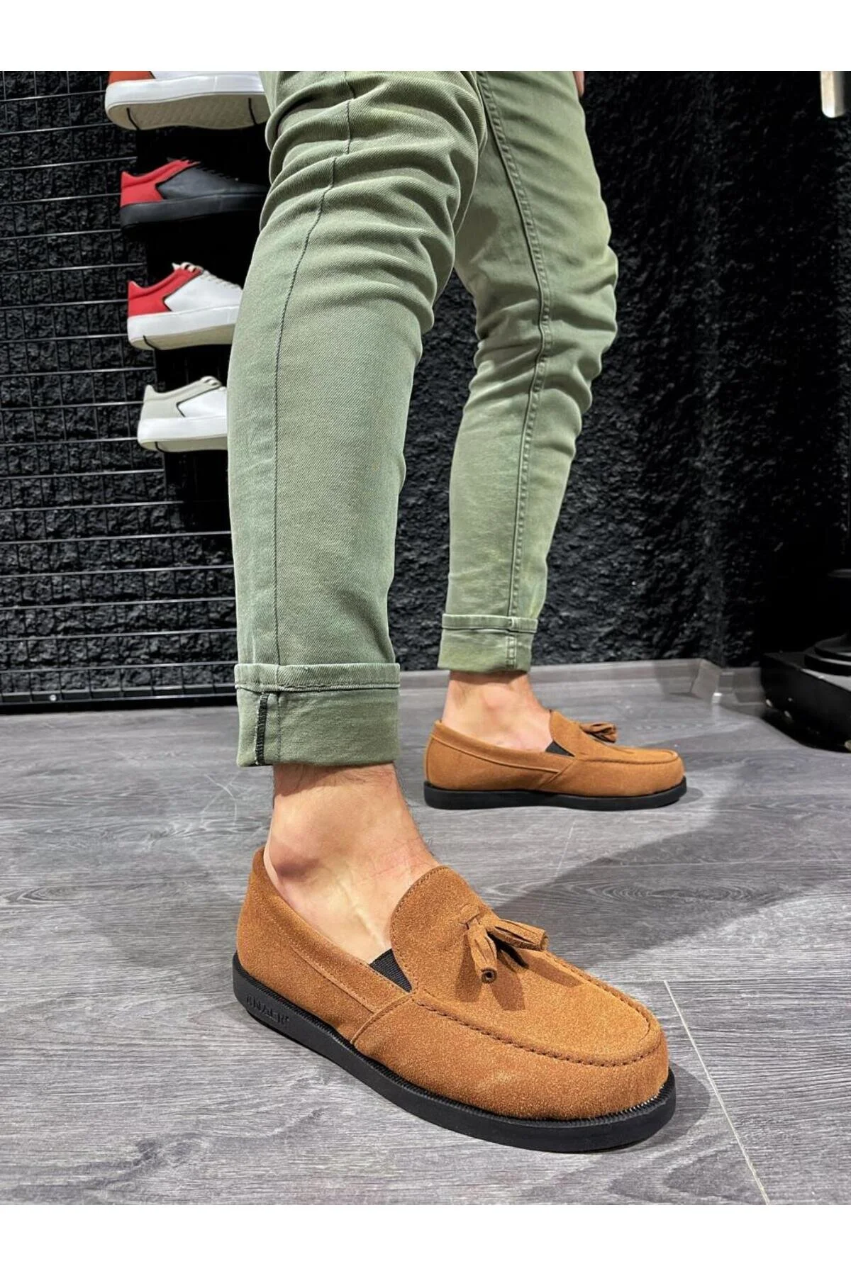 کفش Loafer Daily چند رنگ مردانه LOAFER TABA اورجینال Knack
