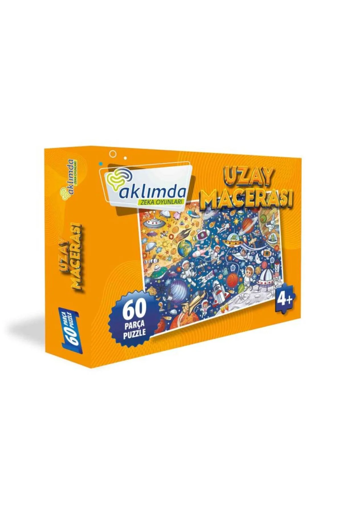 پازل ماجراجویی فضایی 60 تکه از ترکیه AKLIMDA ZEKA OYUNLARI