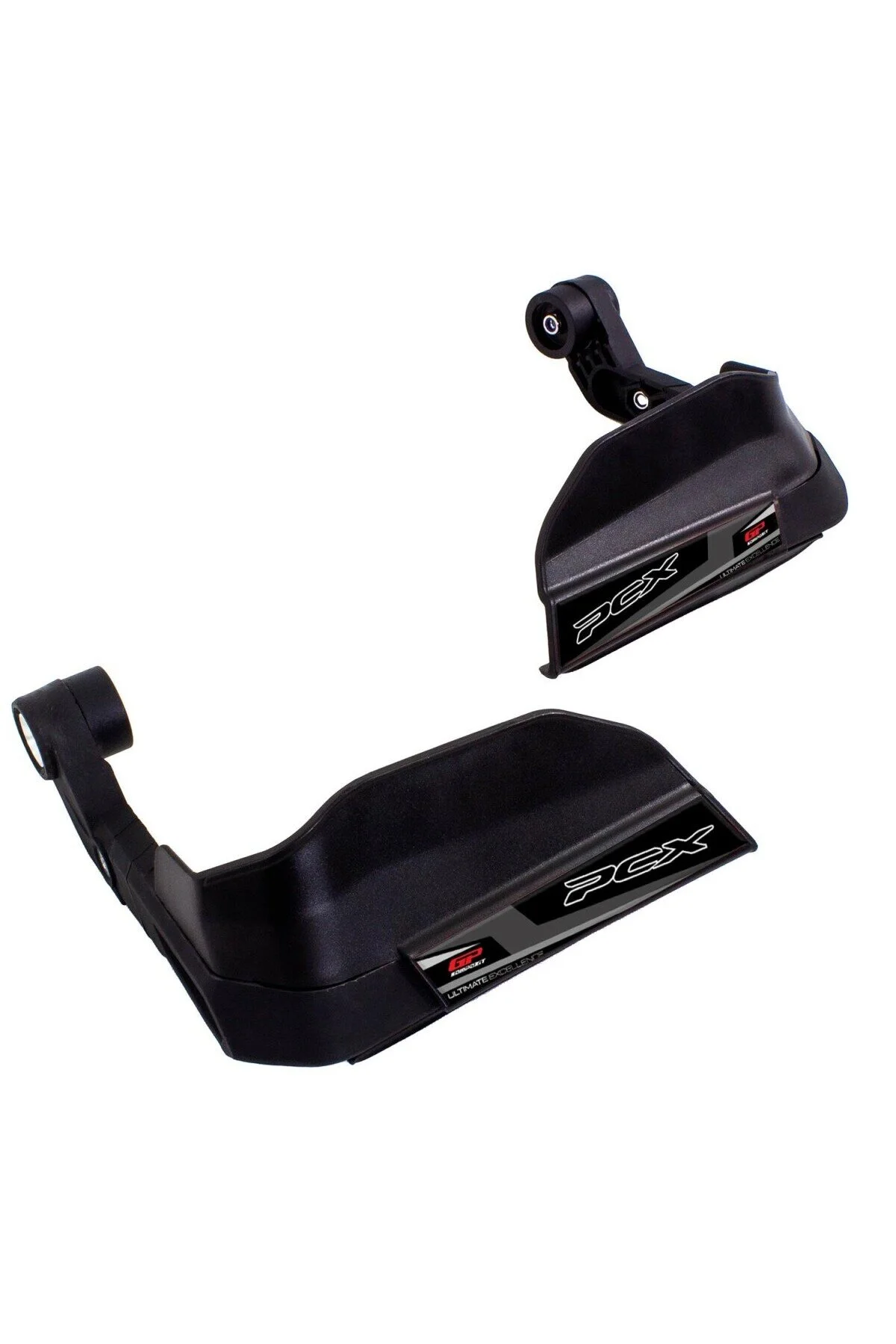 محصولات منعکس کننده موتورسیکلت GP COMPOSITE PROTECTION HAND PLASTIC BLACK HONDA PCX 125 150 2014 2024 GP KOMPOZİT