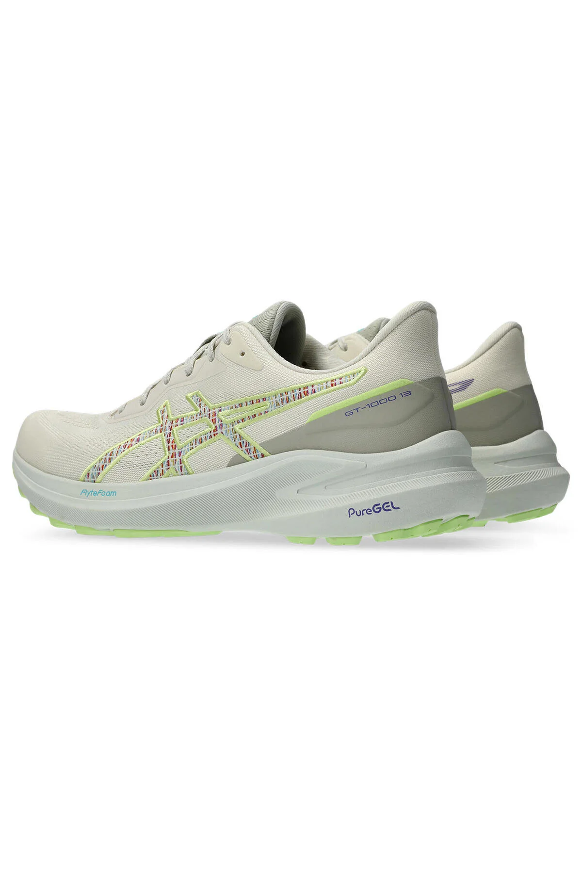 کفش ورزشی و سبز مردانه GT 1000 13 TR در حال رانینگ 1011C043 300 آسیکس Asics