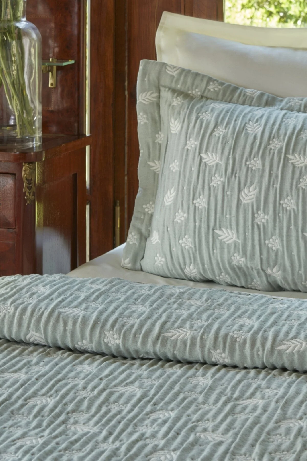 روتختی دو نفره سبز SET MINT اورجینال Karaca Home
