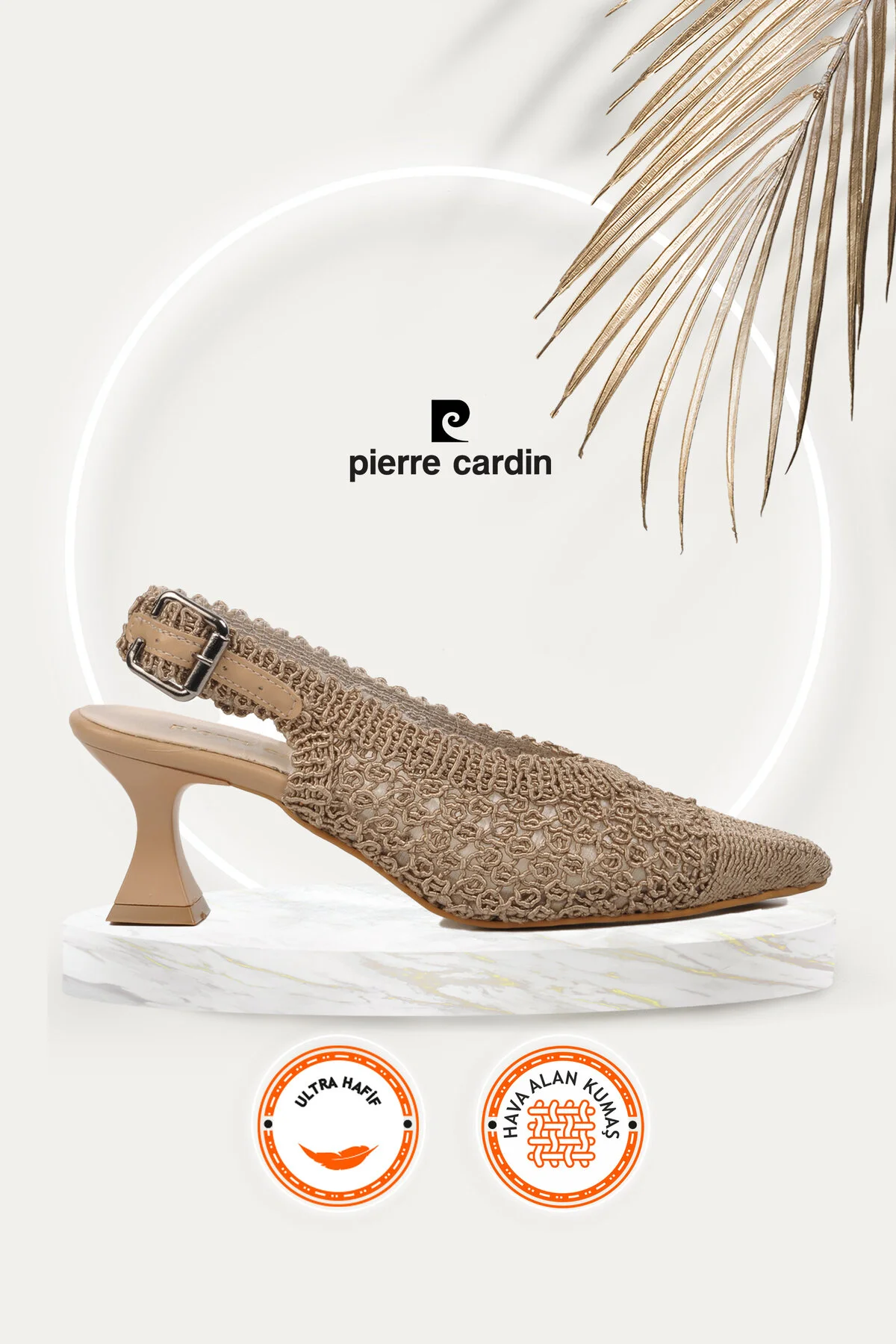 کفش زنانه کفش پاشنه بلند Mink پیر کاردین Pierre Cardin