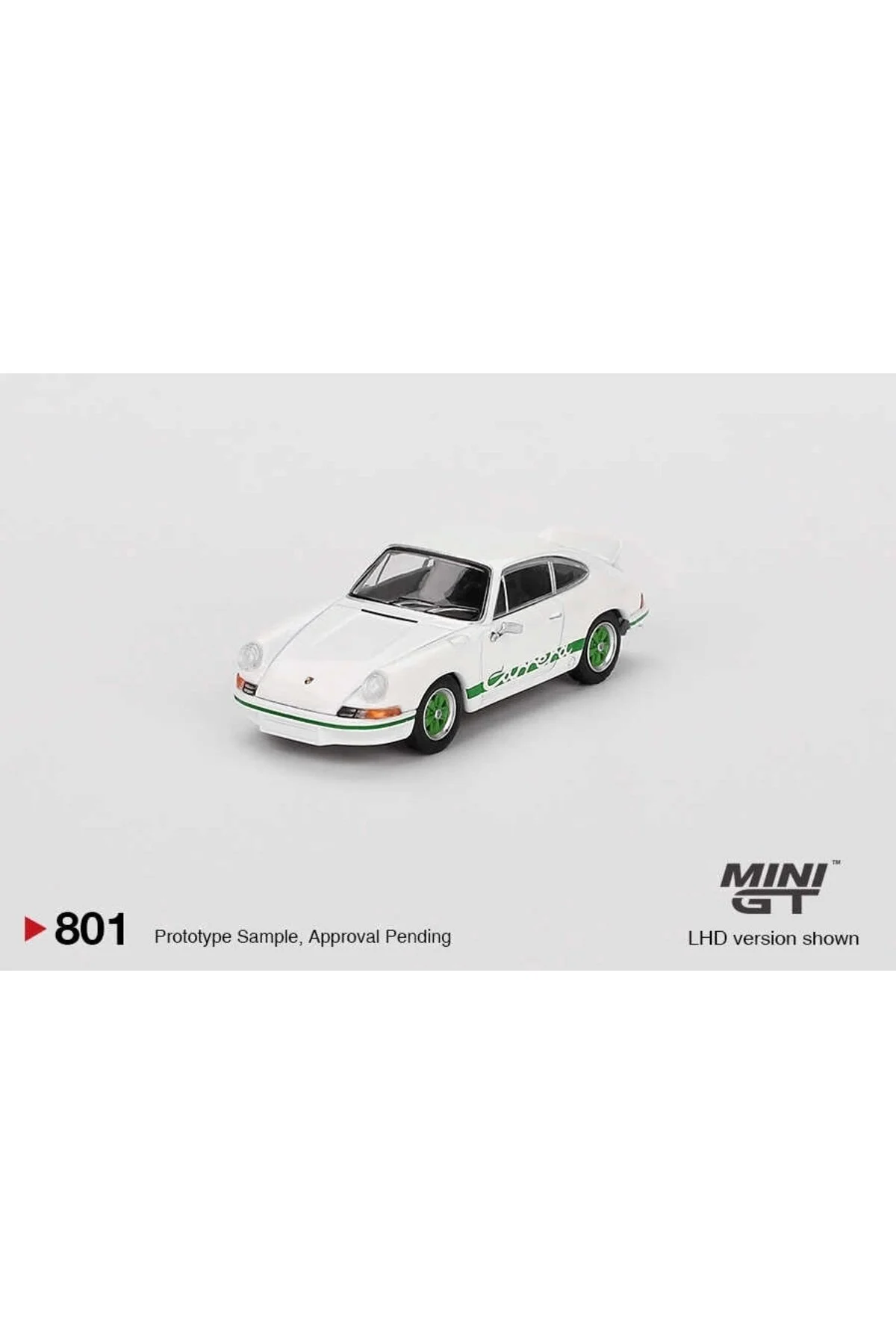 مدل خودرو 1 64 PORSCHE 911 RS 2.7 GRAND PRIX WHITE با LIVERY MGT00801 mini gt