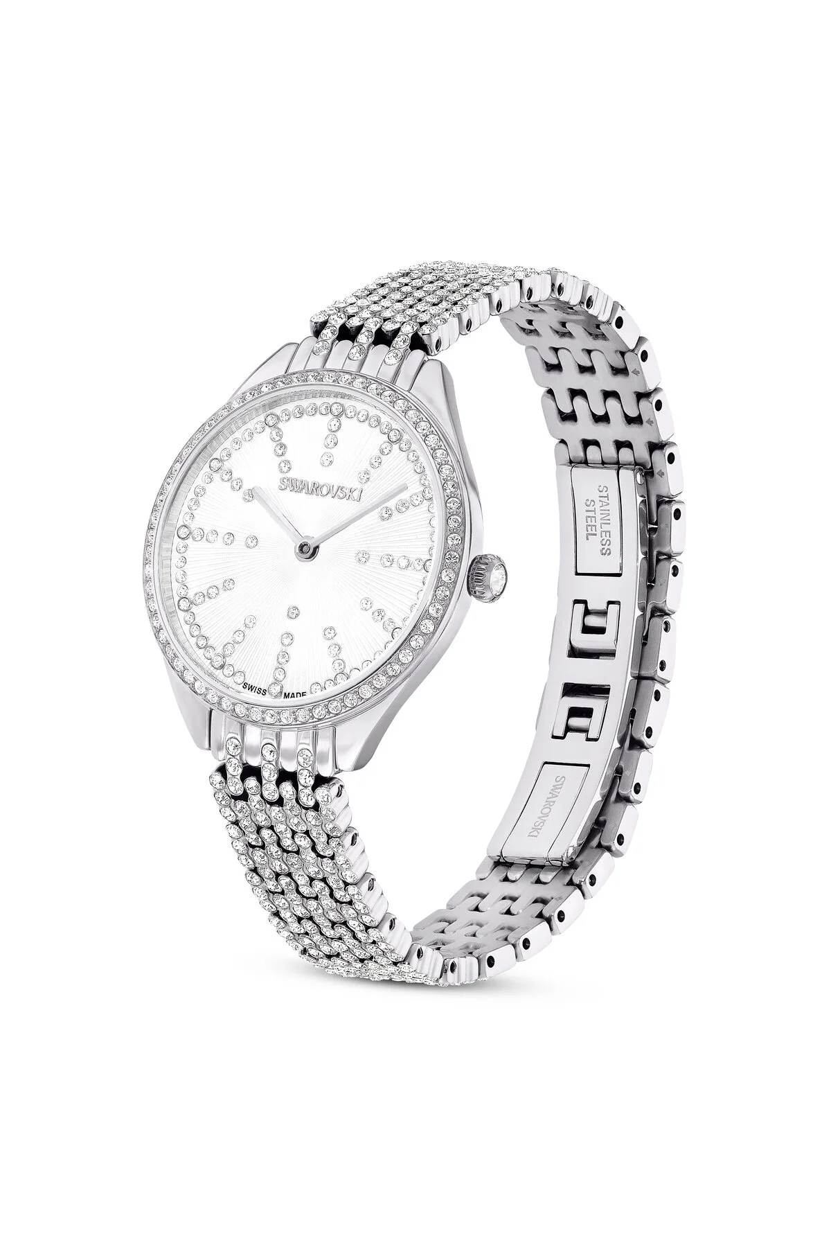ساعت 5644062 مچی جذابیت: صاف کردن FP شفاف سفید ست Swarovski