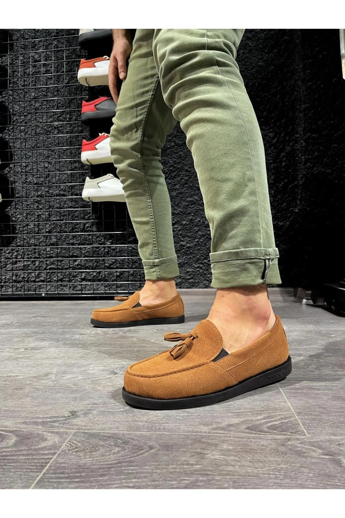 کفش Loafer Daily چند رنگ مردانه LOAFER TABA اورجینال Knack