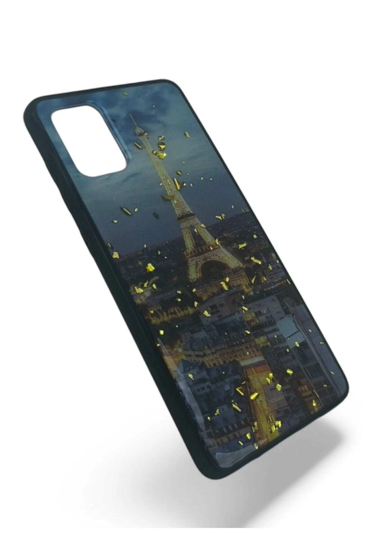 کاور و قاب سیلیکونی GALAXY A71 با الگوی براق در پشت batuteknoloji