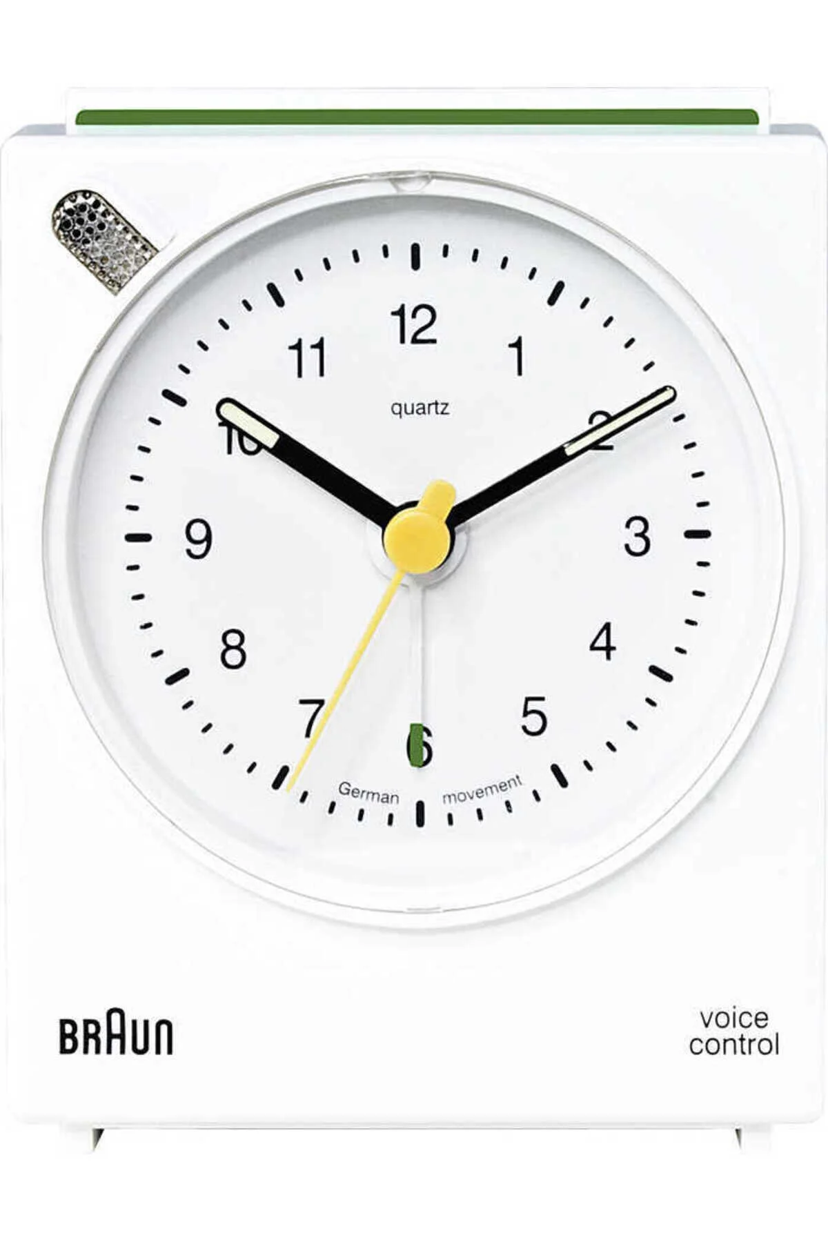ساعت رومیزی جدول BNC004WHWH با رنگ زنگ هشدار براون Braun