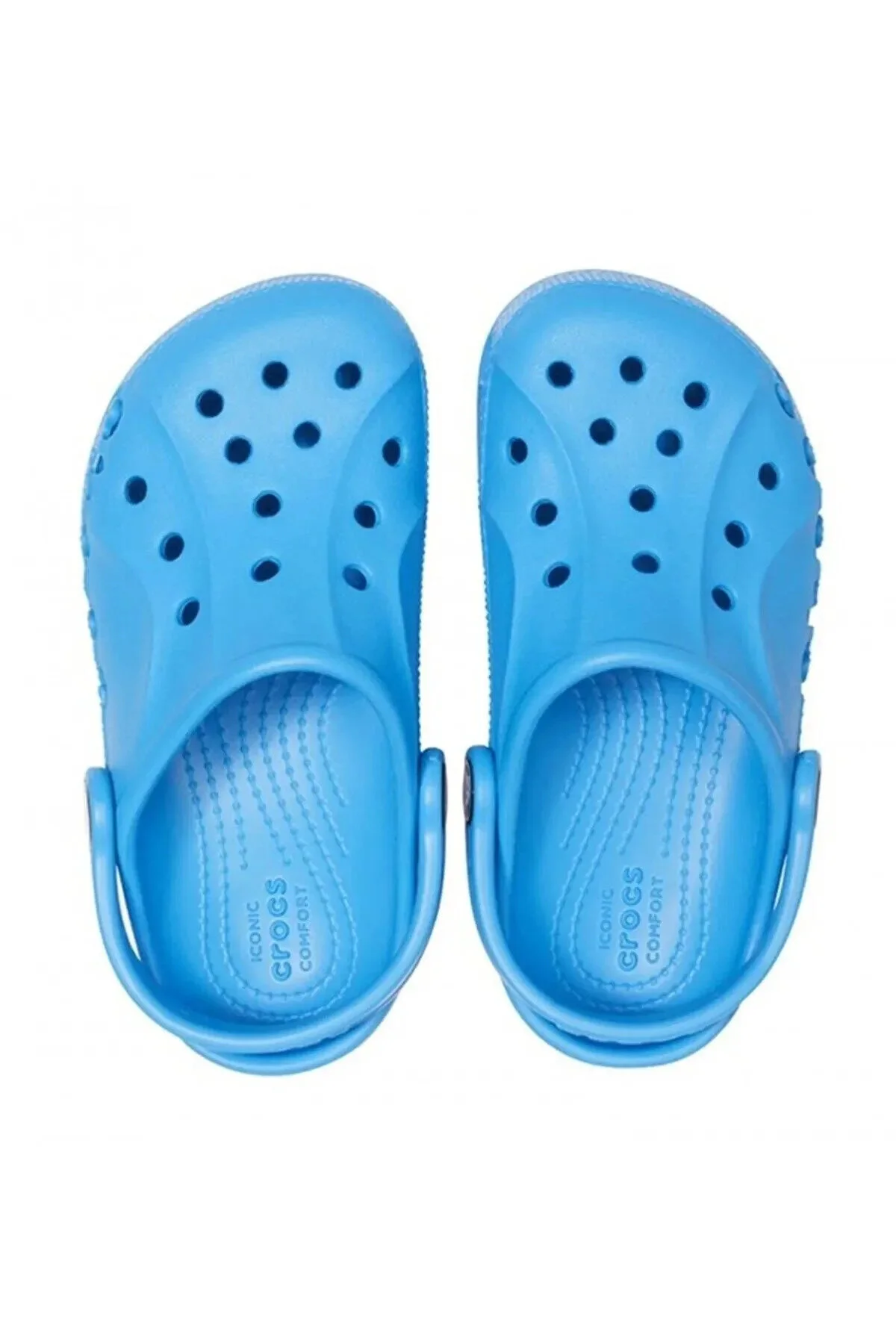 کفش پسرانه بچگانه کاملاً یک صندل پسر آبی گرفتگی کراکس Crocs