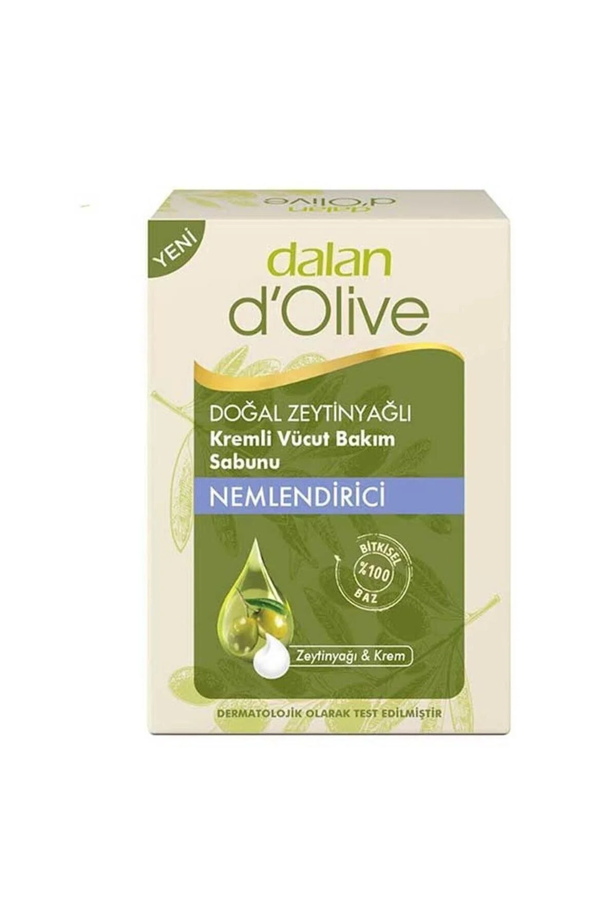 صابون جامد زیتون دالیو 100 گرم با خاصیت مرطوب کنندگی دالان Dalan