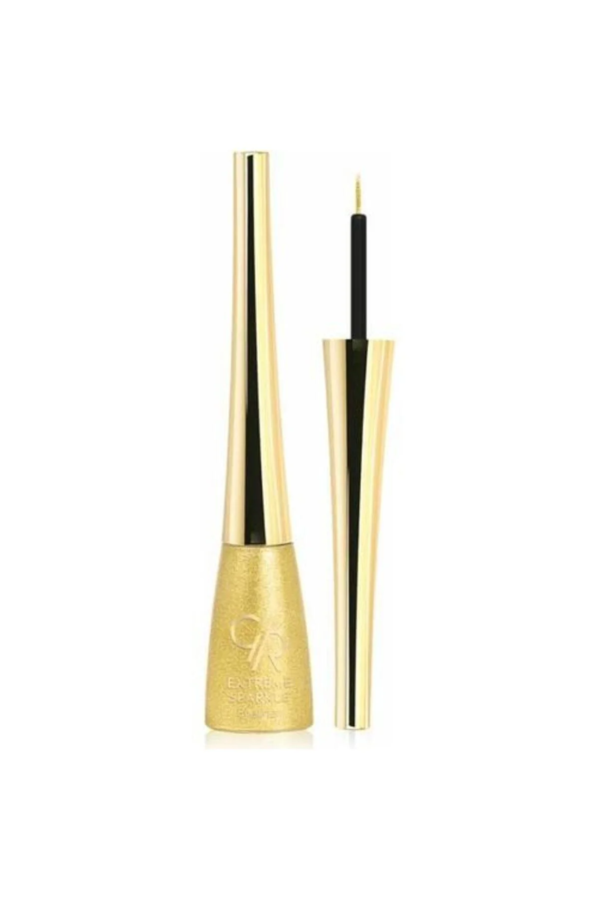 خط چشم مایع مدل Extreme Sparkle رنگ طلایی گلدن رز Golden Rose