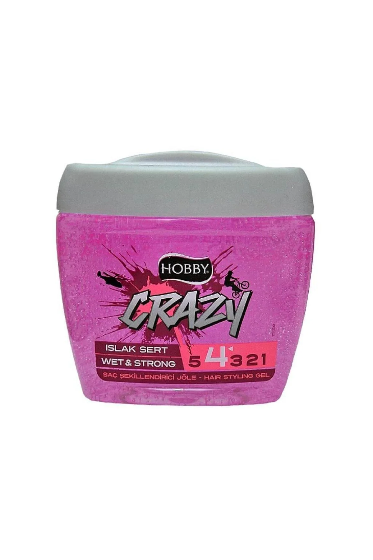 ژل موی Crazy Islak با حجم 700 میلی لیتر مناسب برای حالت دهی مو Hobby