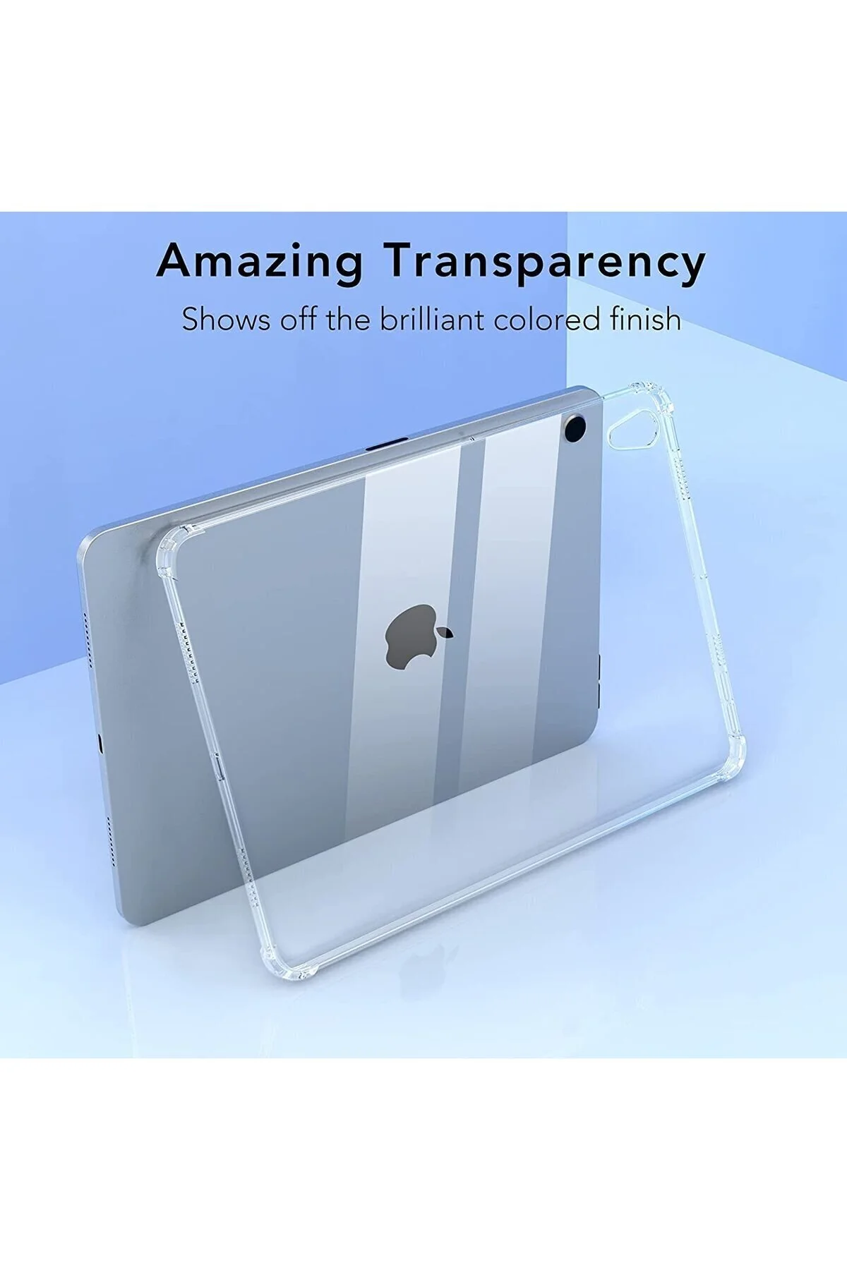 کاور تبلت APPLE IPAD AIR 11 INCH M2 M3 نسل 4 5TH 10.9 سازگار با پوشش شفاف ضد ضربه UnDePlus
