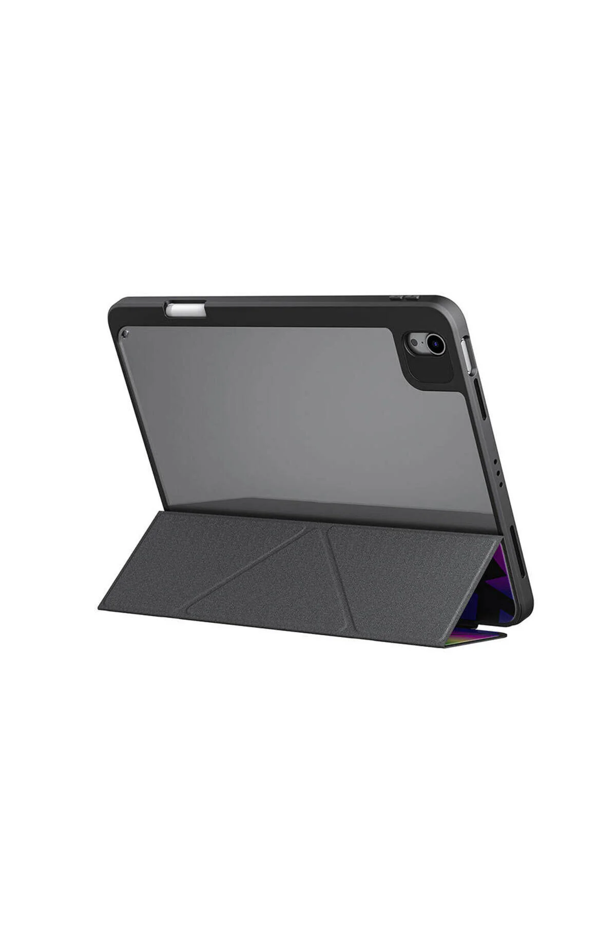کاور تبلت کیس IPAD AIR 11 M3 SKINARMA شفاف هولوگرافیک مغناطیسی قابل جابجایی KIRA KOBAI COLORFUL Skinarma