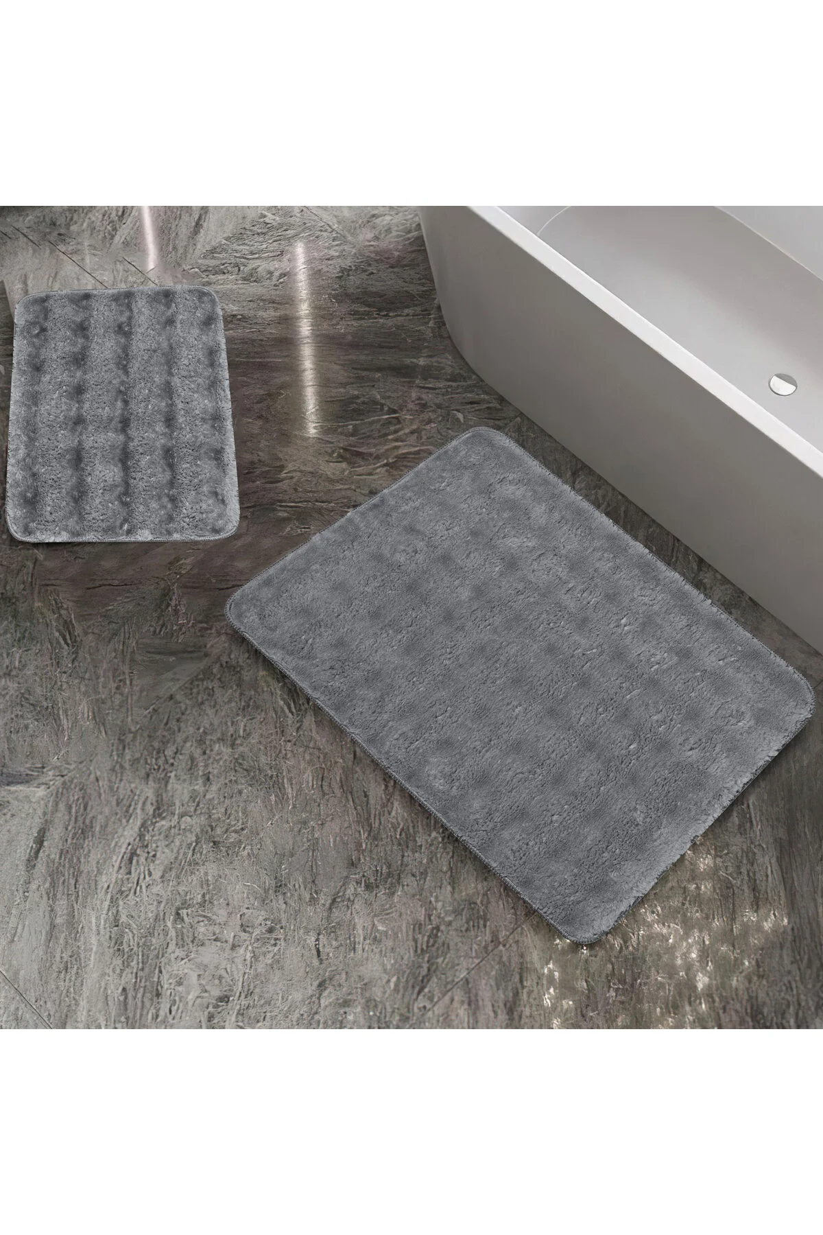 پادری حمام خانه PIA 2 LI BATH MAT GRAY Schafer