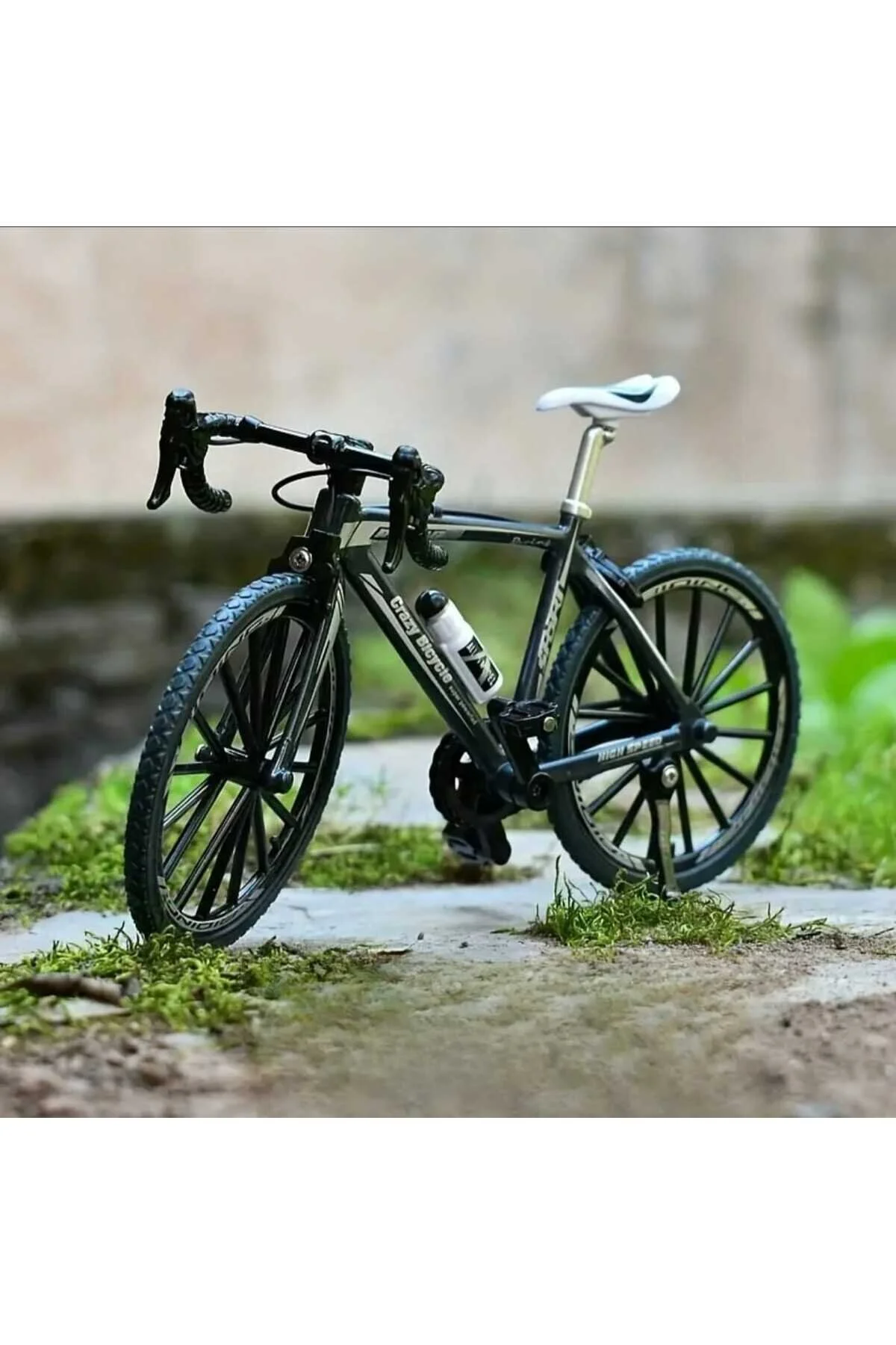 مدل خودرو دوچرخه کوهستانی فلزی مینیاتوری DIECAST BICYCLE مجسمه تزئینی 1:10 اورجینال Mıncır Shop