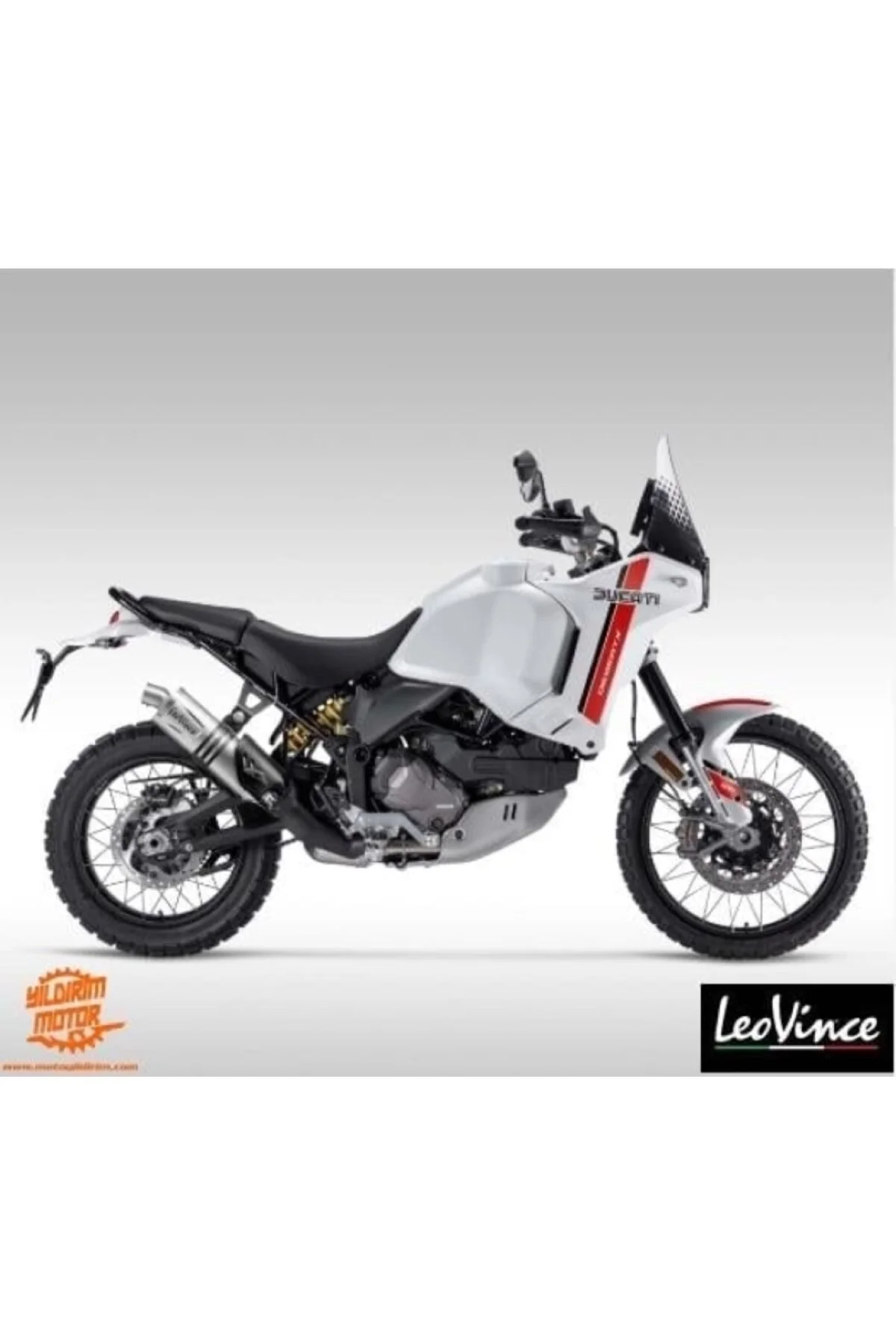 اگزوز DUCATI DESERT X 22 24 LeoVince