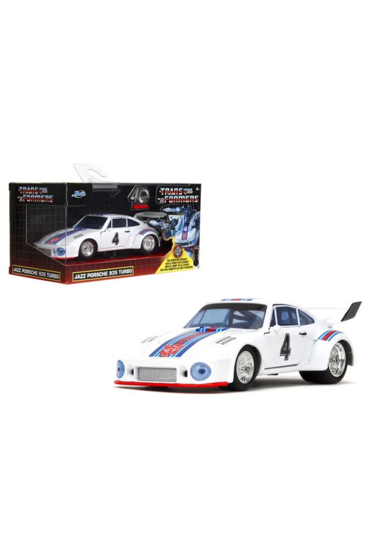 مدل خودرو JADA 1 32 TRANSFORMERS G1 JAZZ PORSCHE اورجینال NW NessiWorld